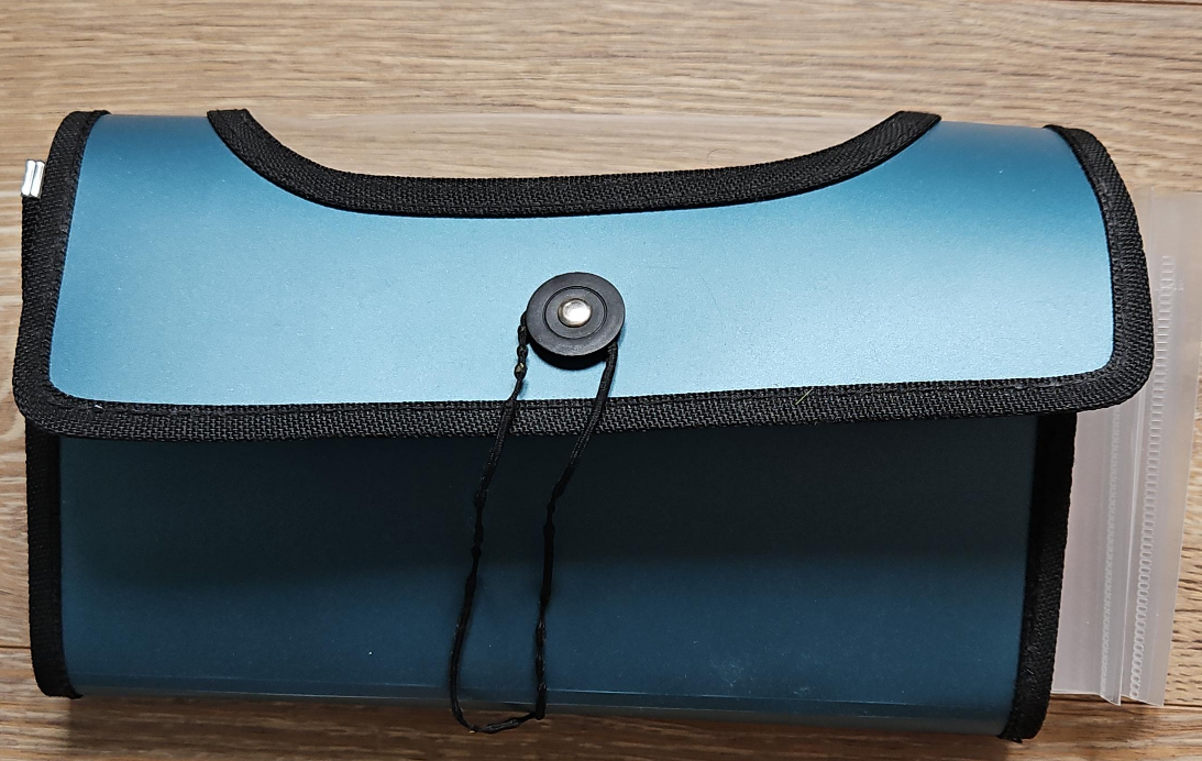 ⚽️ Blue Accordion Document Organizer