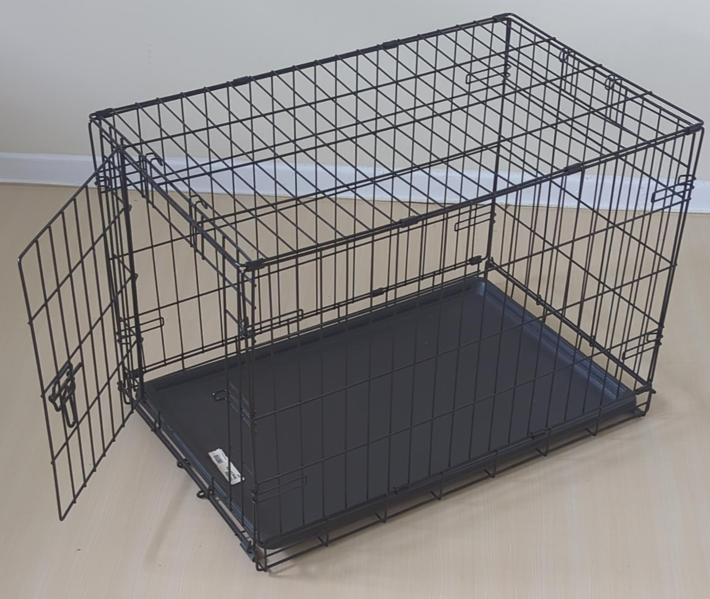 Black Wire Pet Crate thumbnail