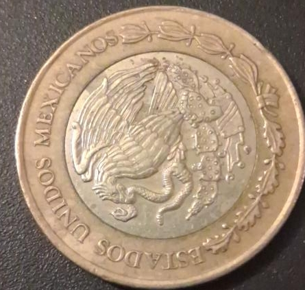 Mexican 10 pesos Coin