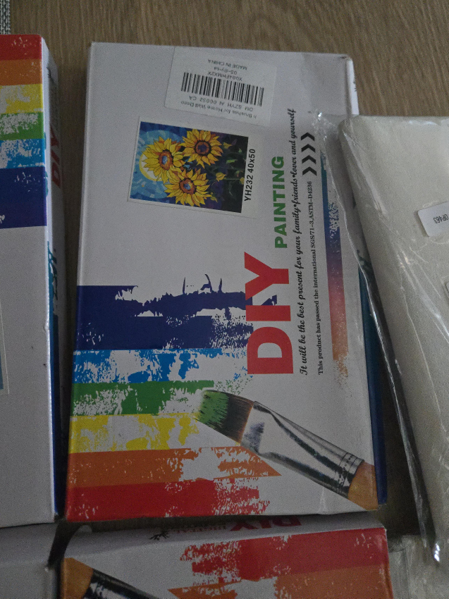 DIY Painting Kit - Sunflower Design 40x50