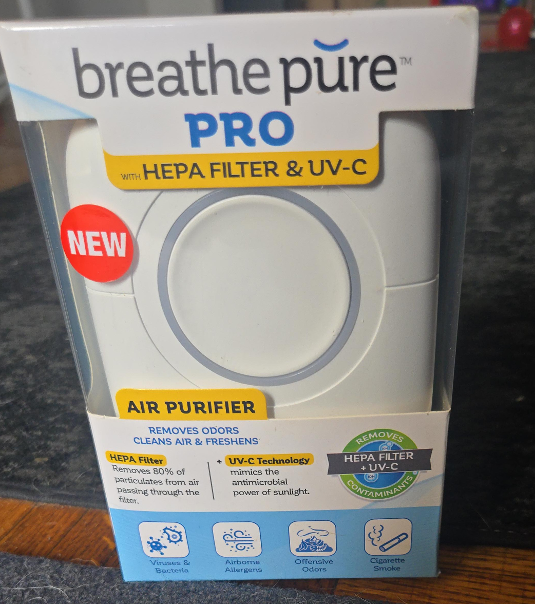 New Breathe Pure Pro Air Purifier thumbnail