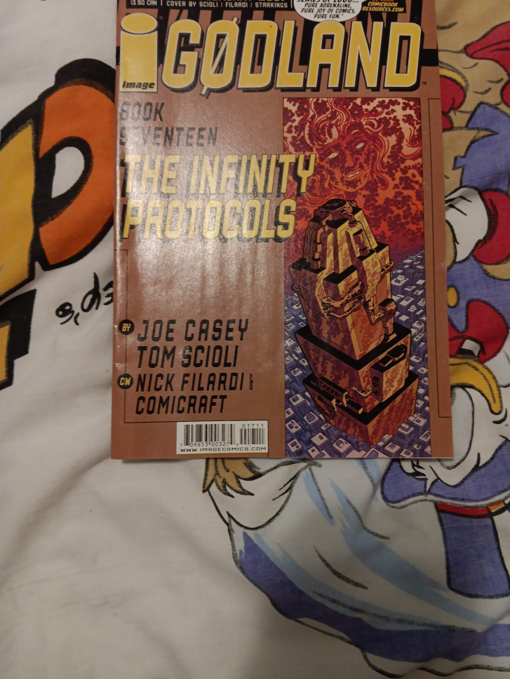 GodLand comic book thumbnail