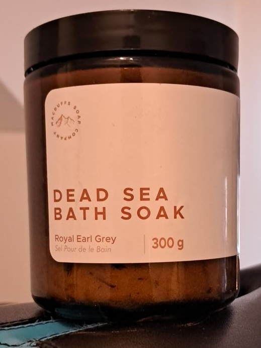 Macduffs Dead Sea Bath Soak - Royal Earl Grey - 300g thumbnail