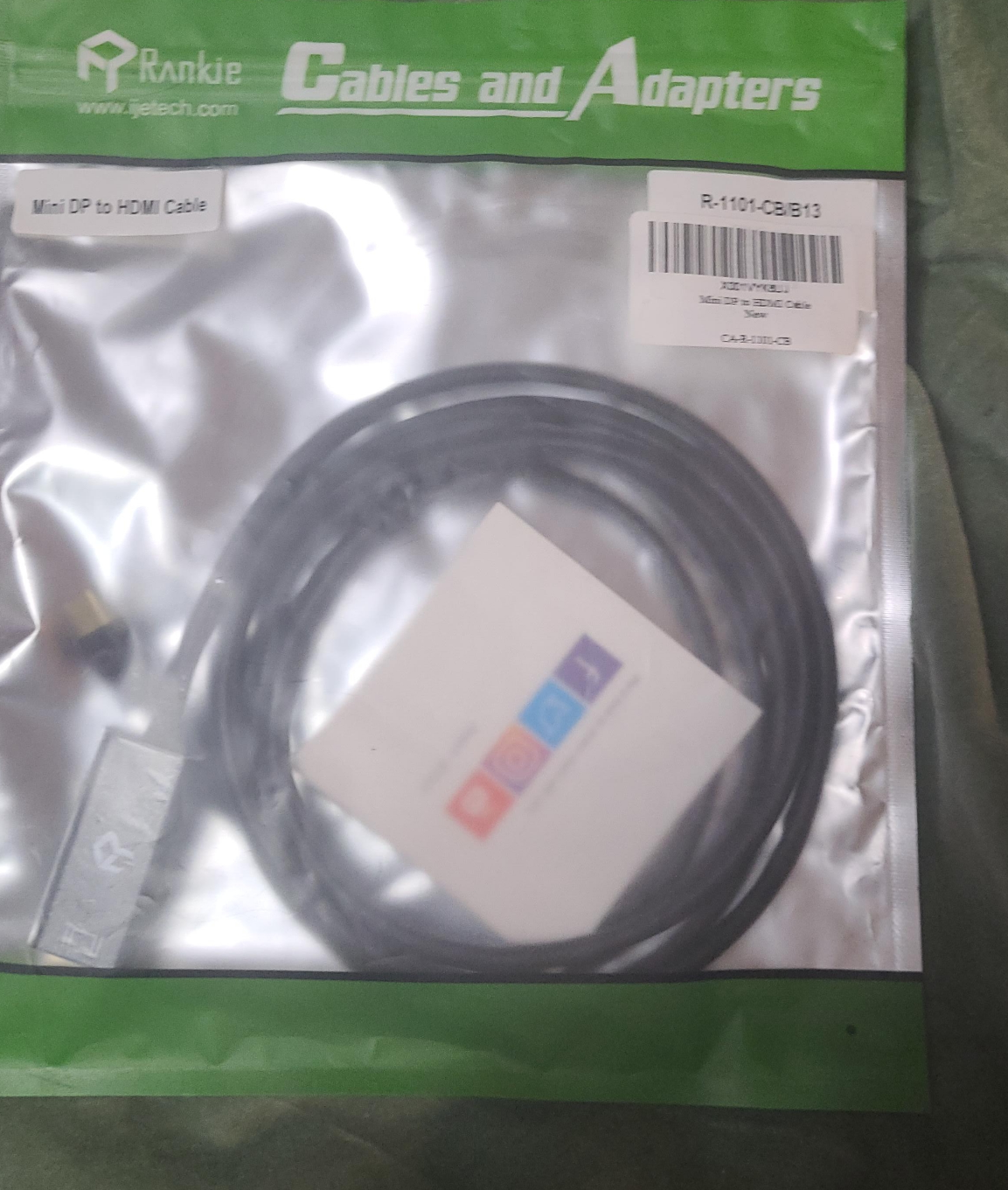 Rankie Mini DP to HDMI Cable thumbnail