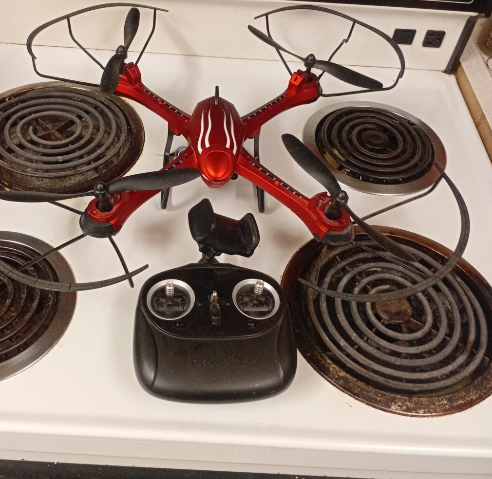 Propel Red Drone with Remote thumbnail