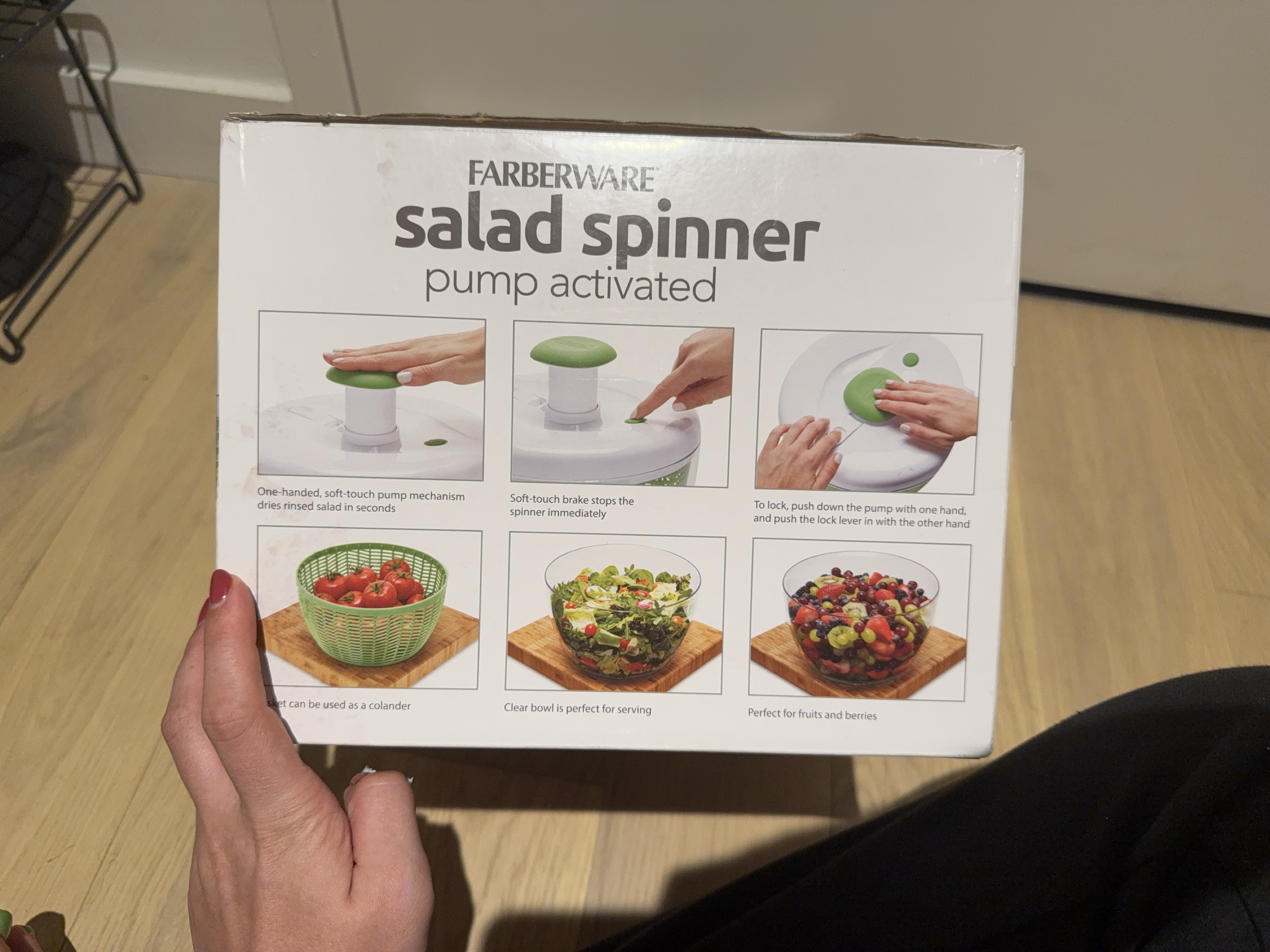 Farberware Salad Spinner UNOPENED thumbnail