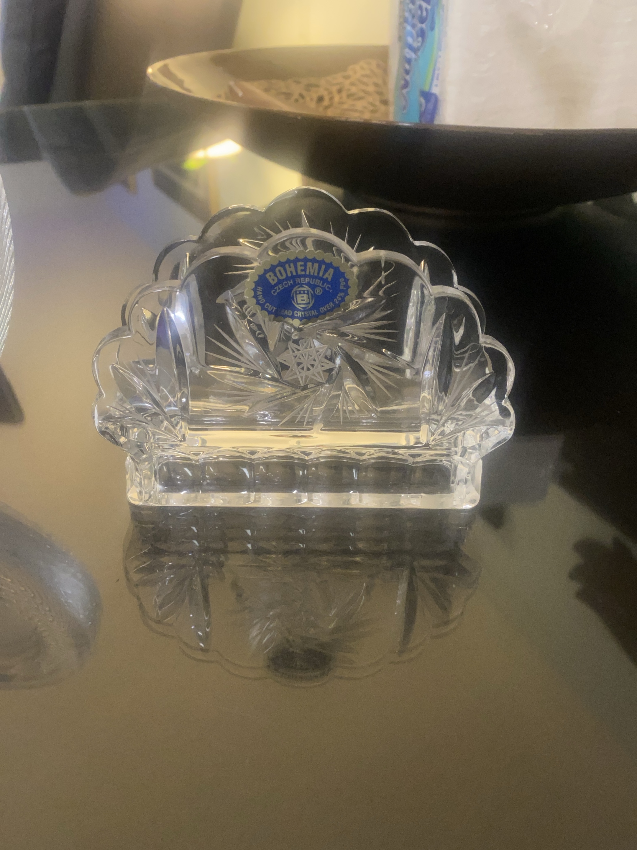 Crystal Napkin Holder thumbnail