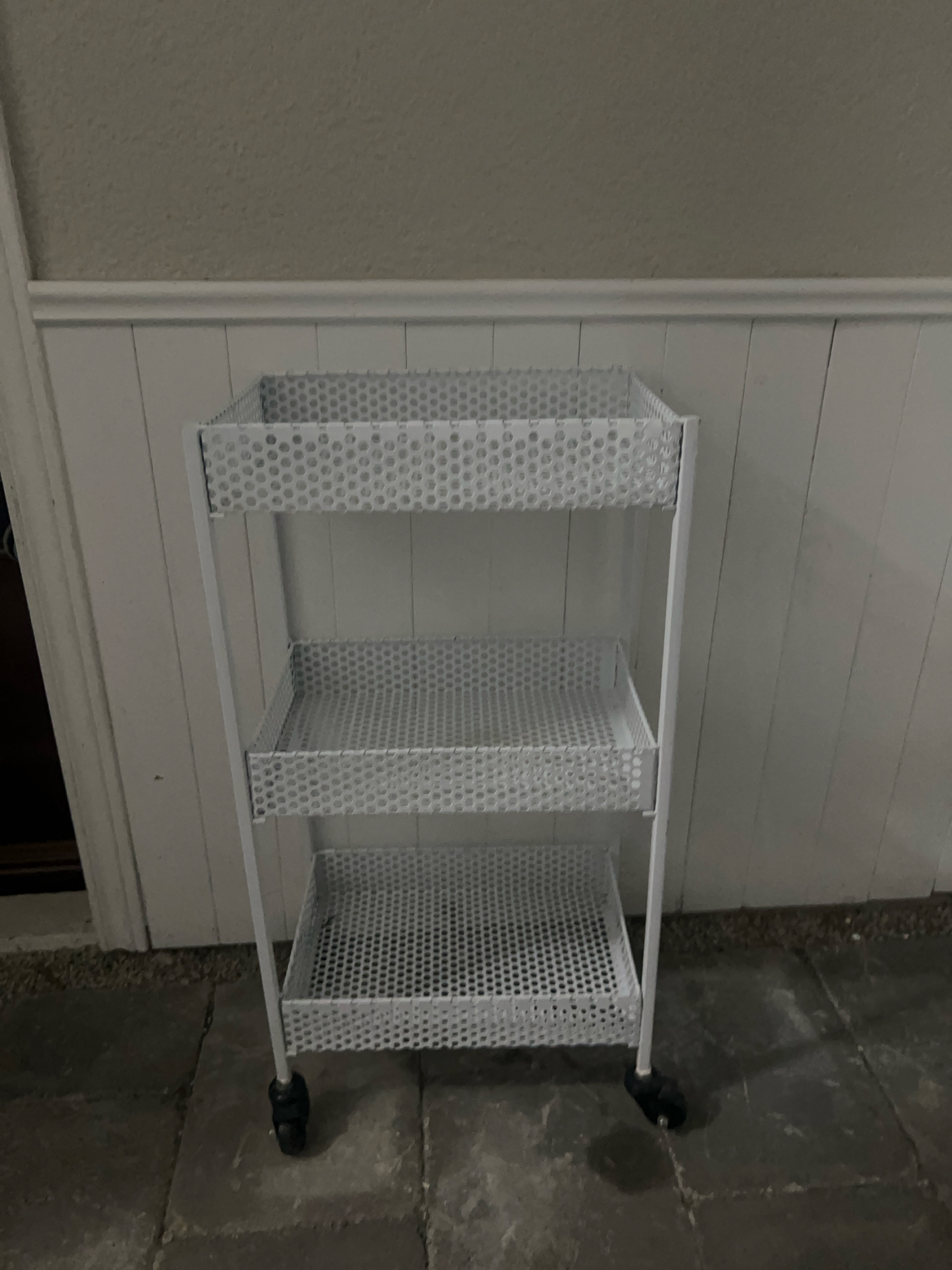 Rolling Cart with Three Tiers thumbnail