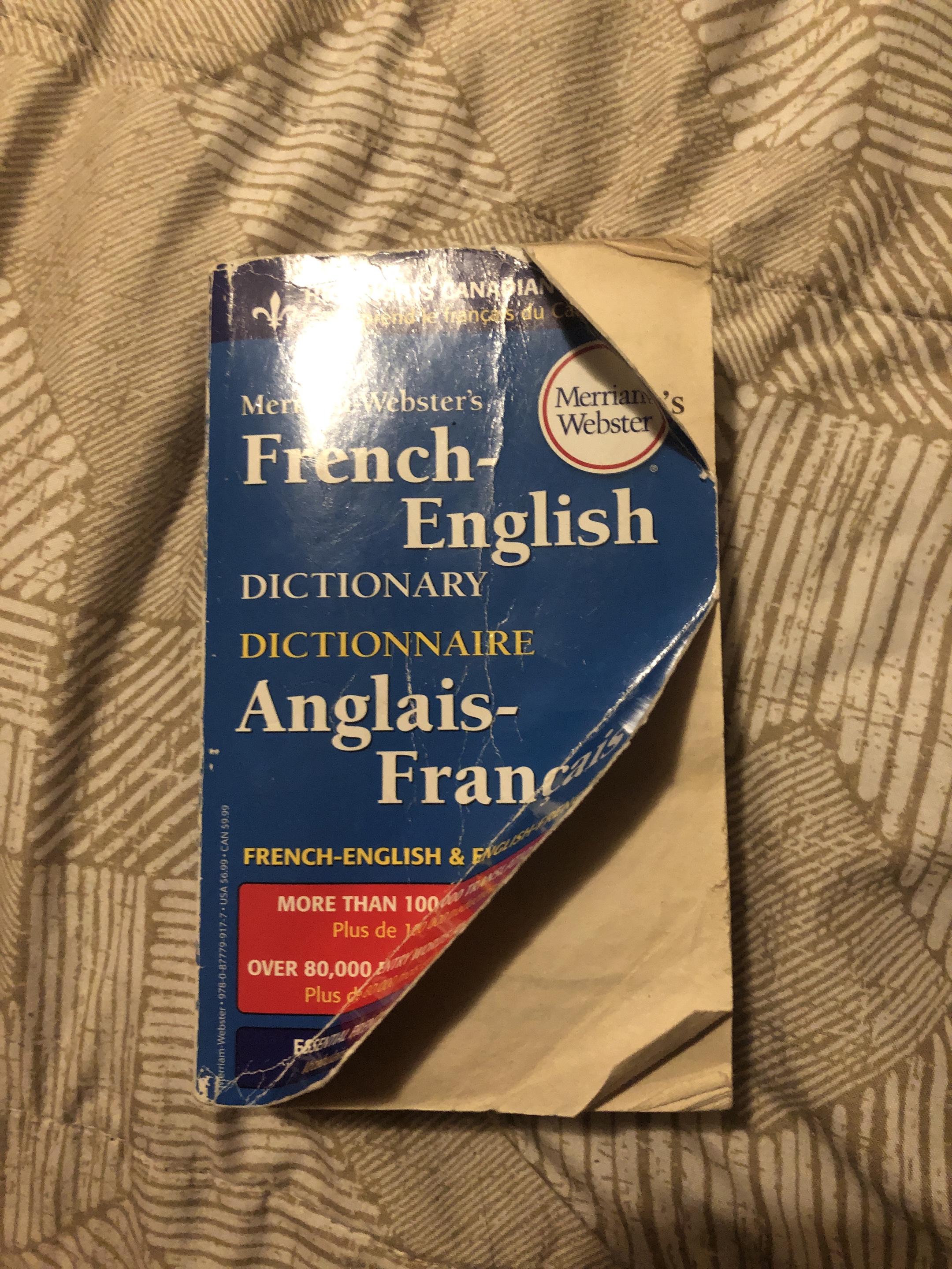💛MOVEOUT SALE!🧃Merriam-Webster French-English Dictionary thumbnail