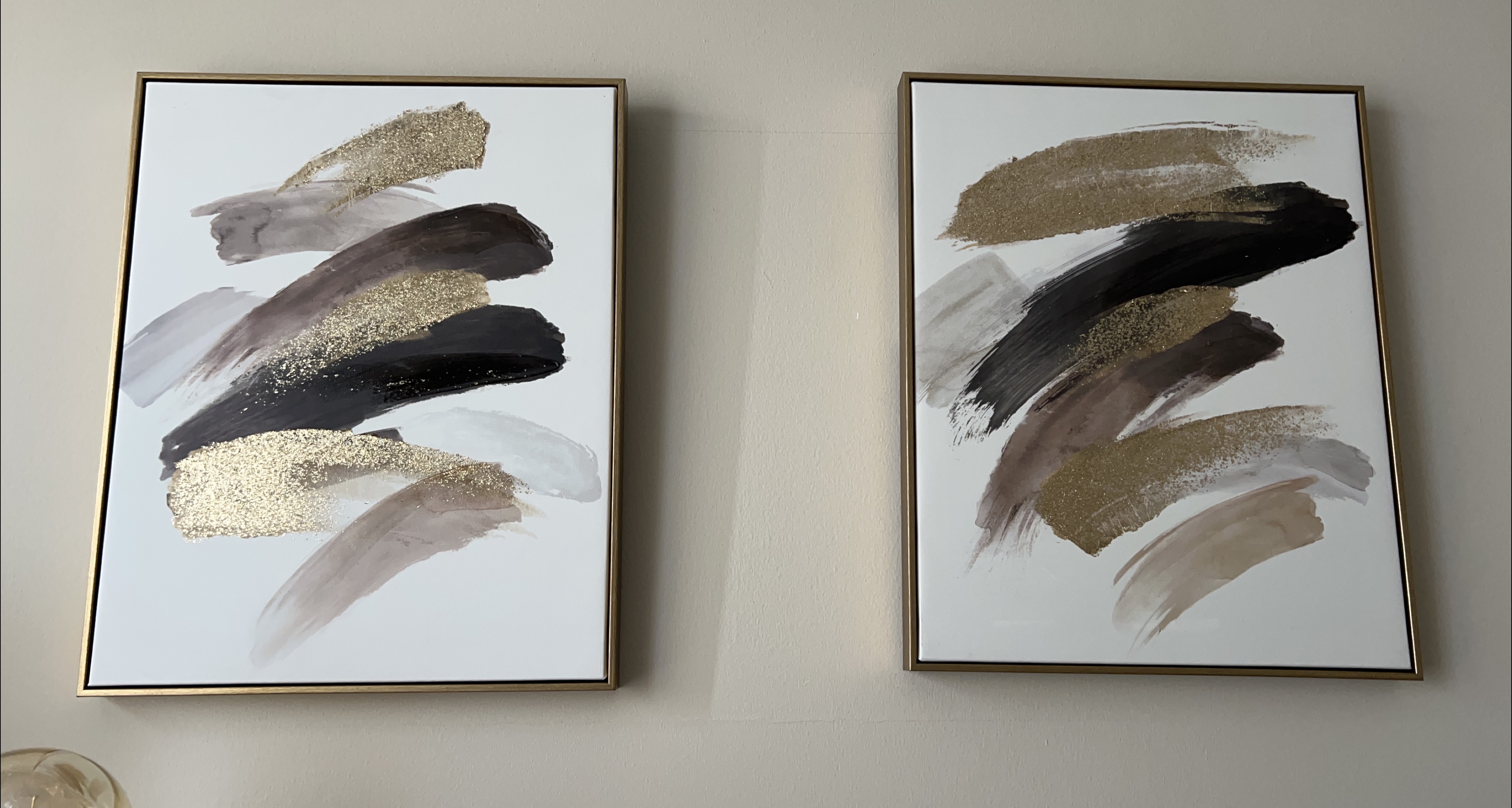 Set of Two Abstract Art Prints