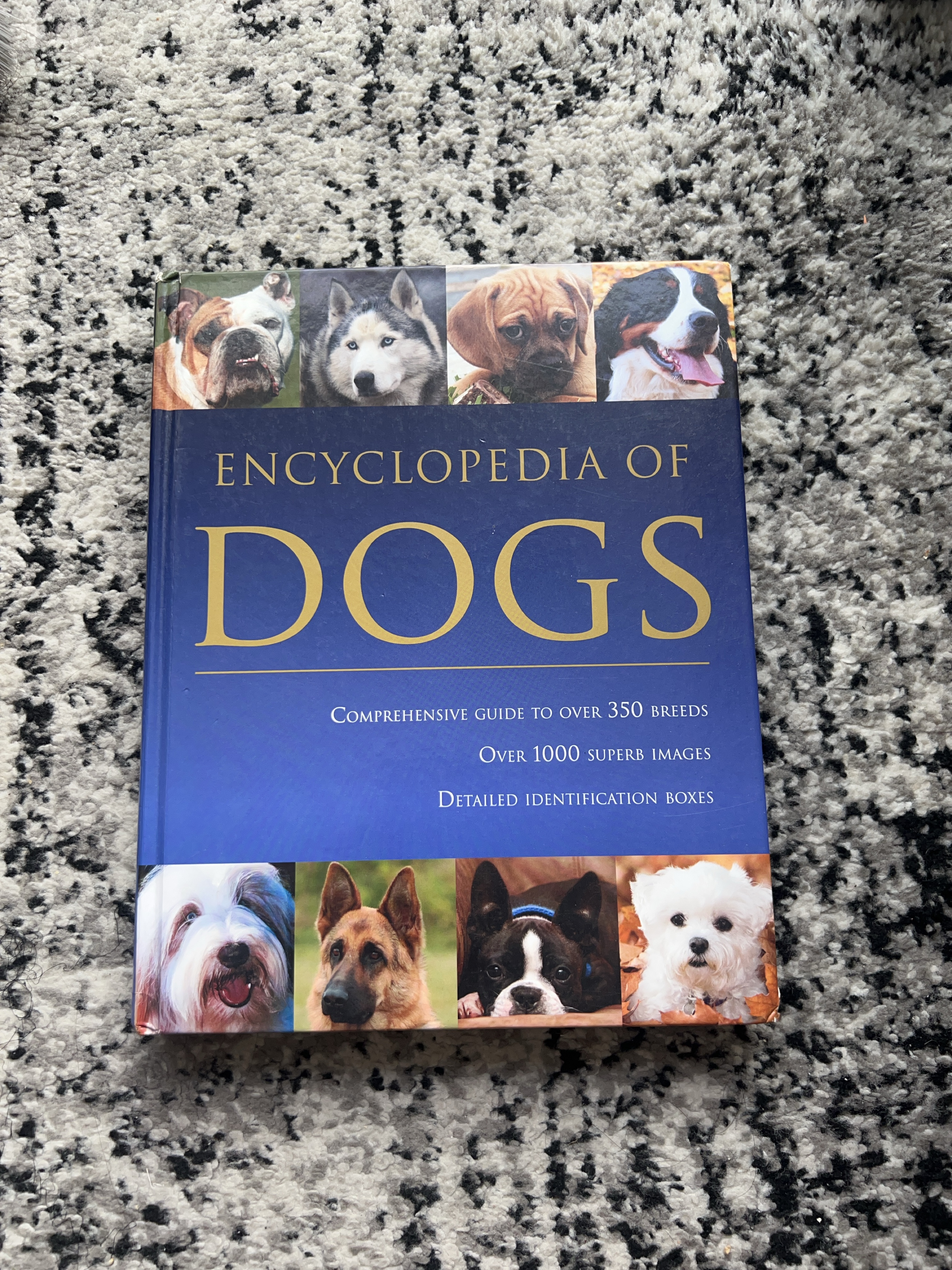 Encyclopedia of Dogs Hardcover Book