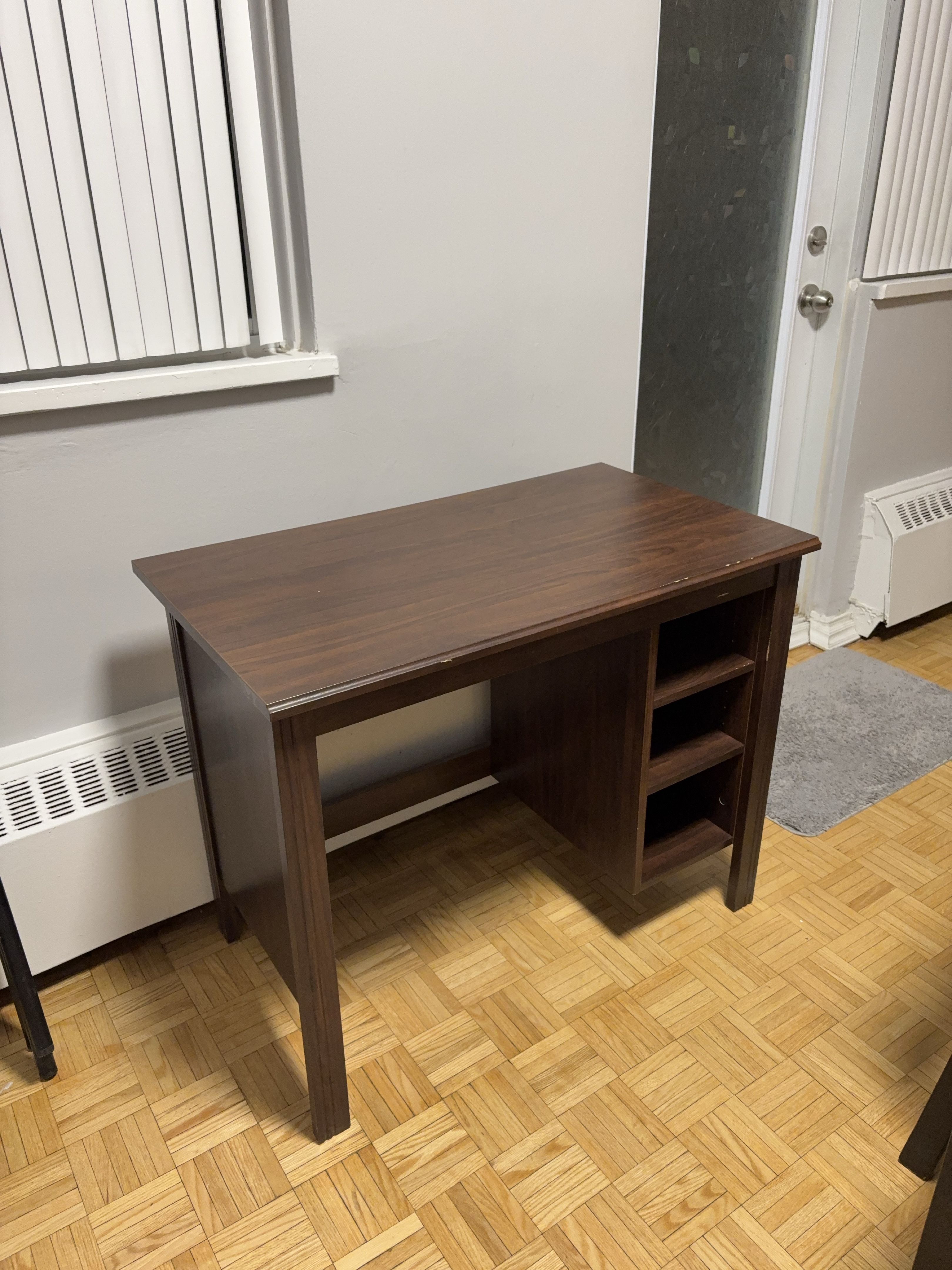 Dark Wooden Desk (Ikea BRUSALI) thumbnail