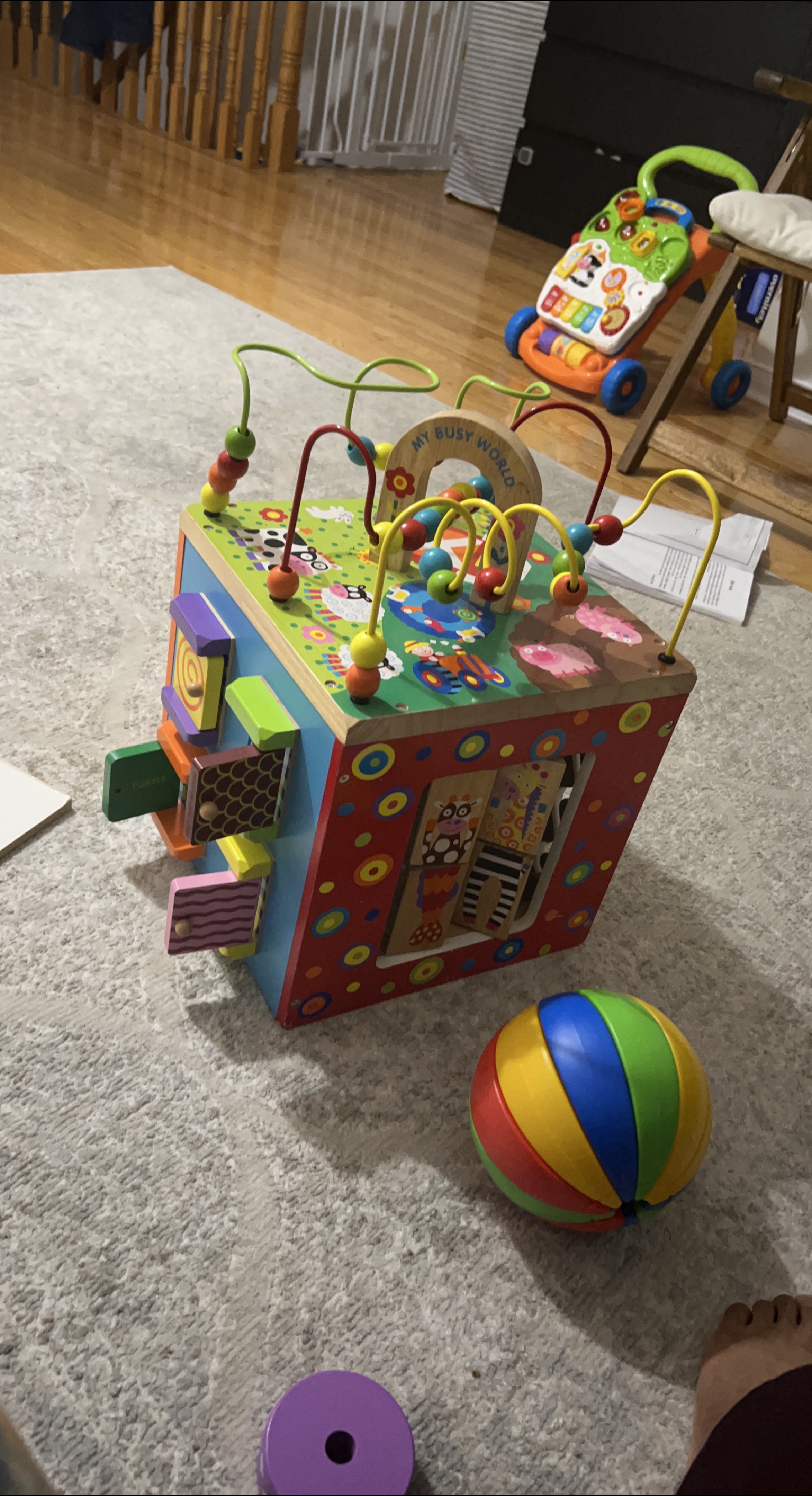 My Busy World Activity Cube Toy
