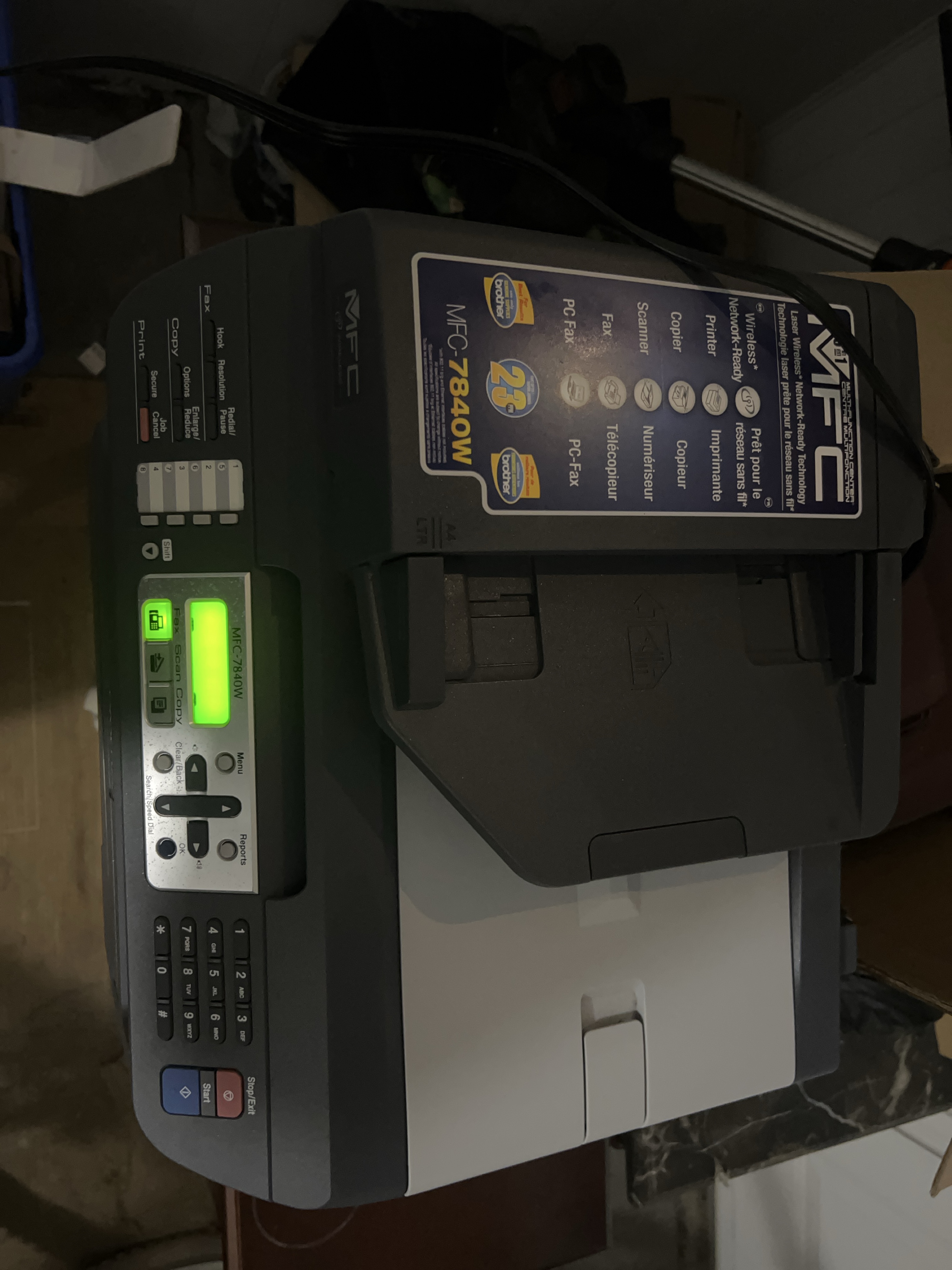 Brother MFC-7840W Multifunction Printer thumbnail