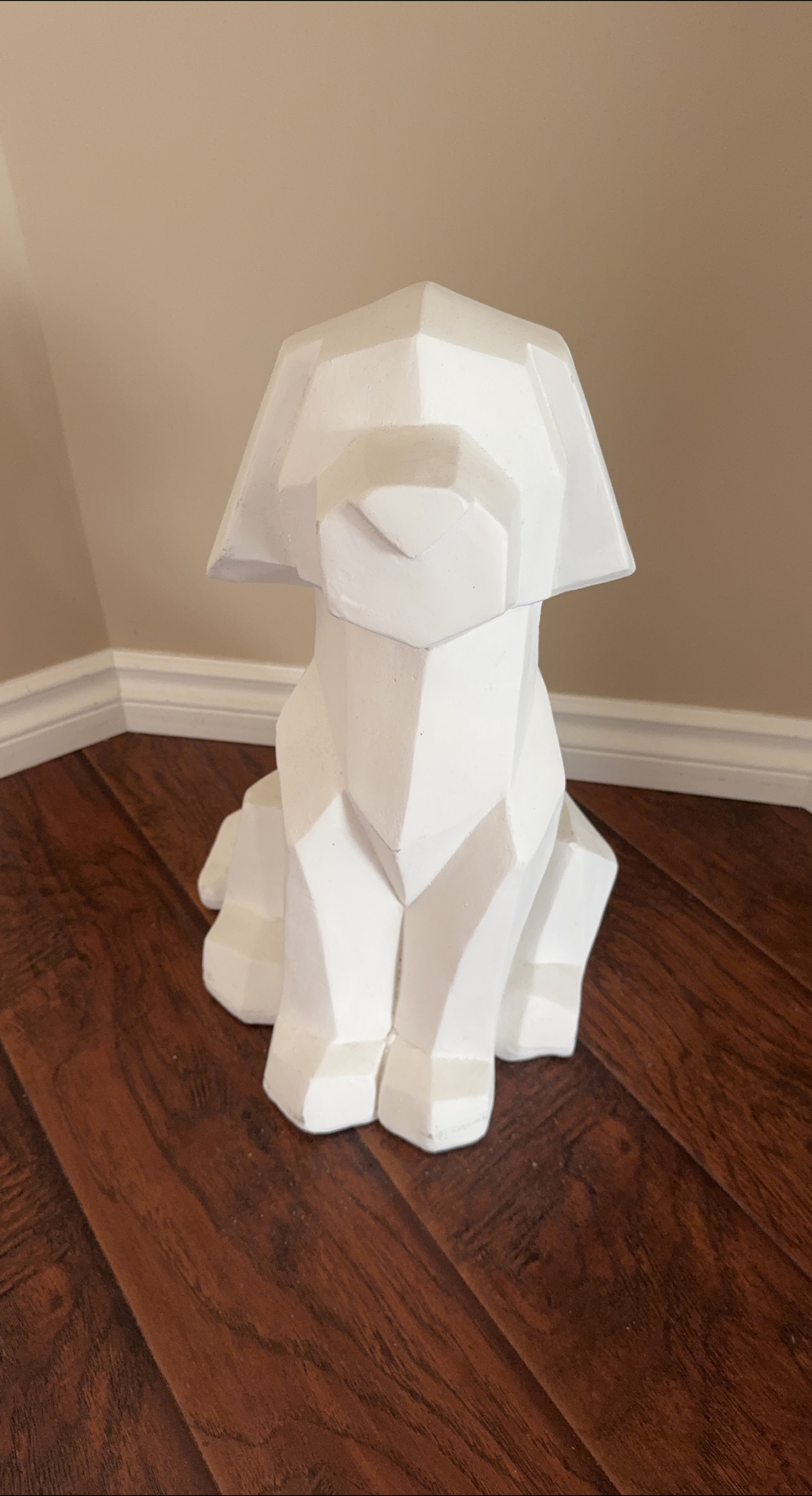 Geometric Dog Statue thumbnail