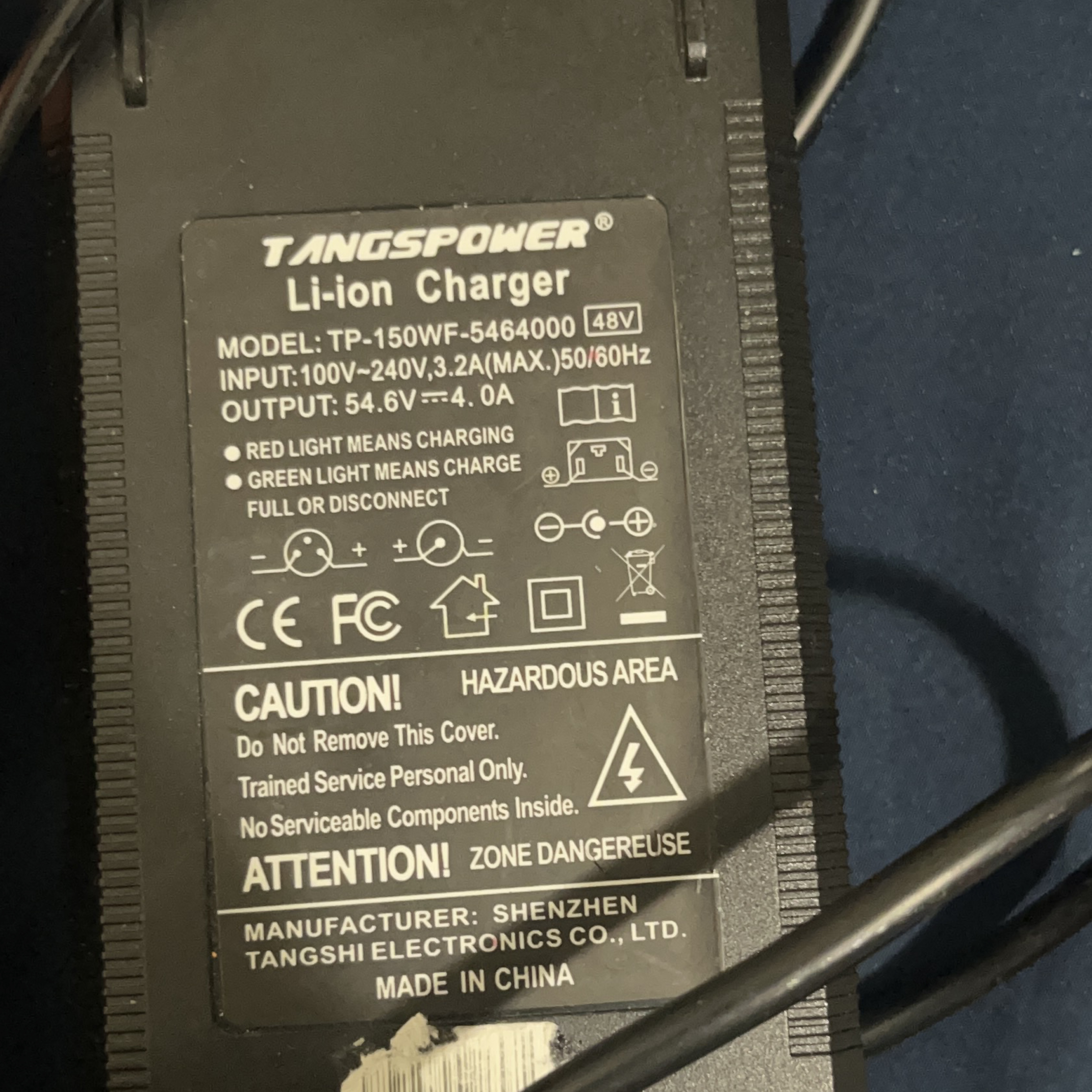 TANGSPOWER Li-ion Charger thumbnail