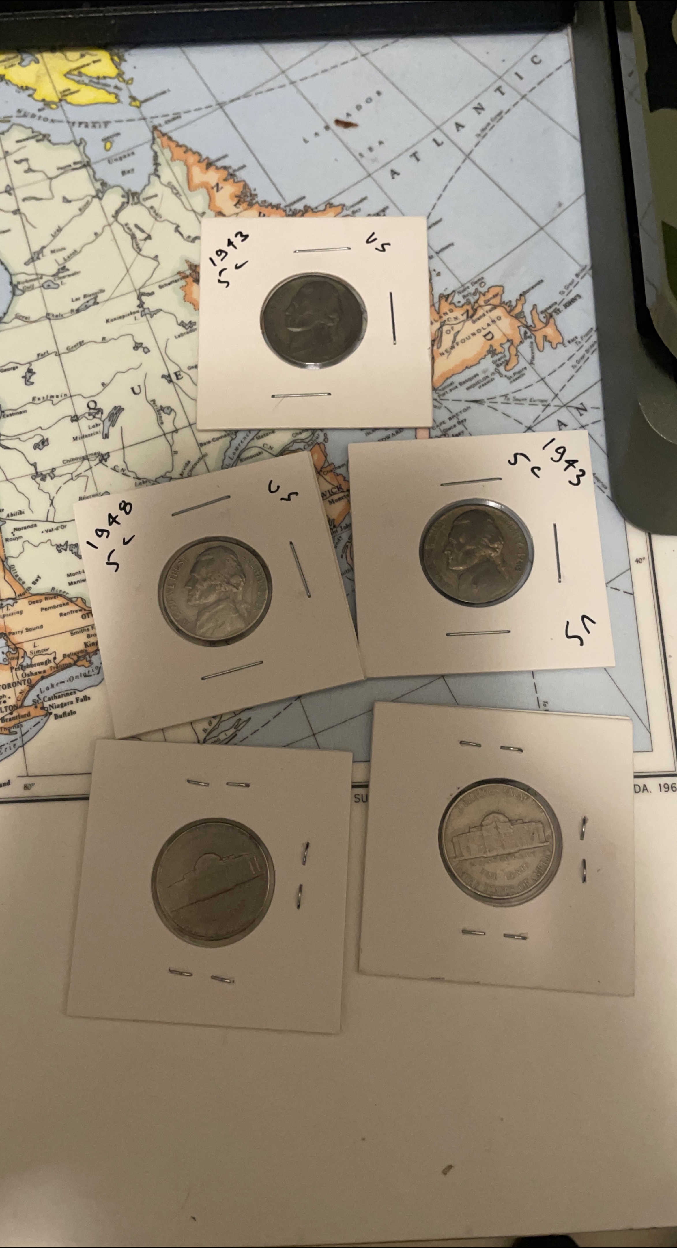 Collection of US Nickels thumbnail