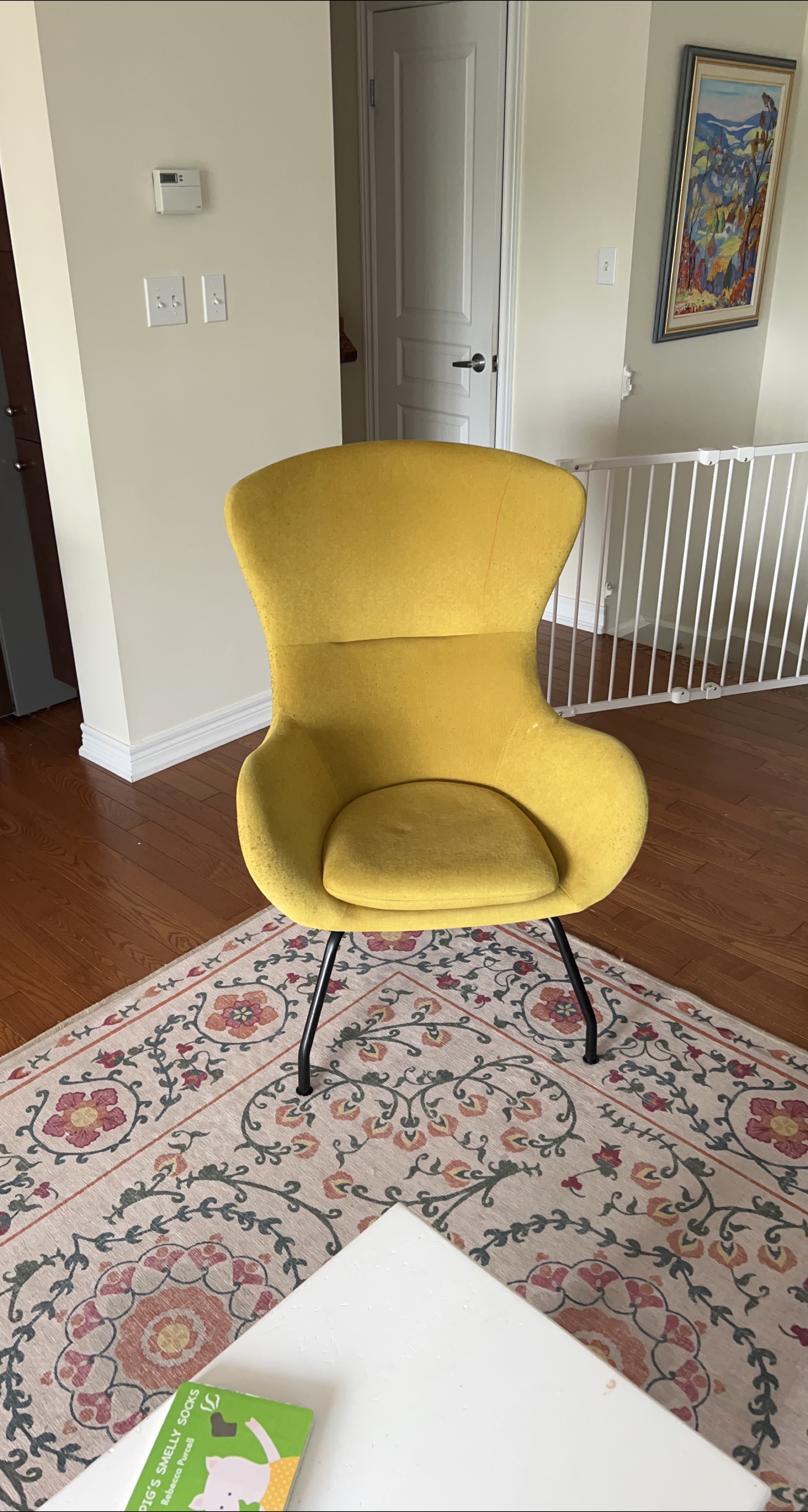Yellow Accent Chair thumbnail