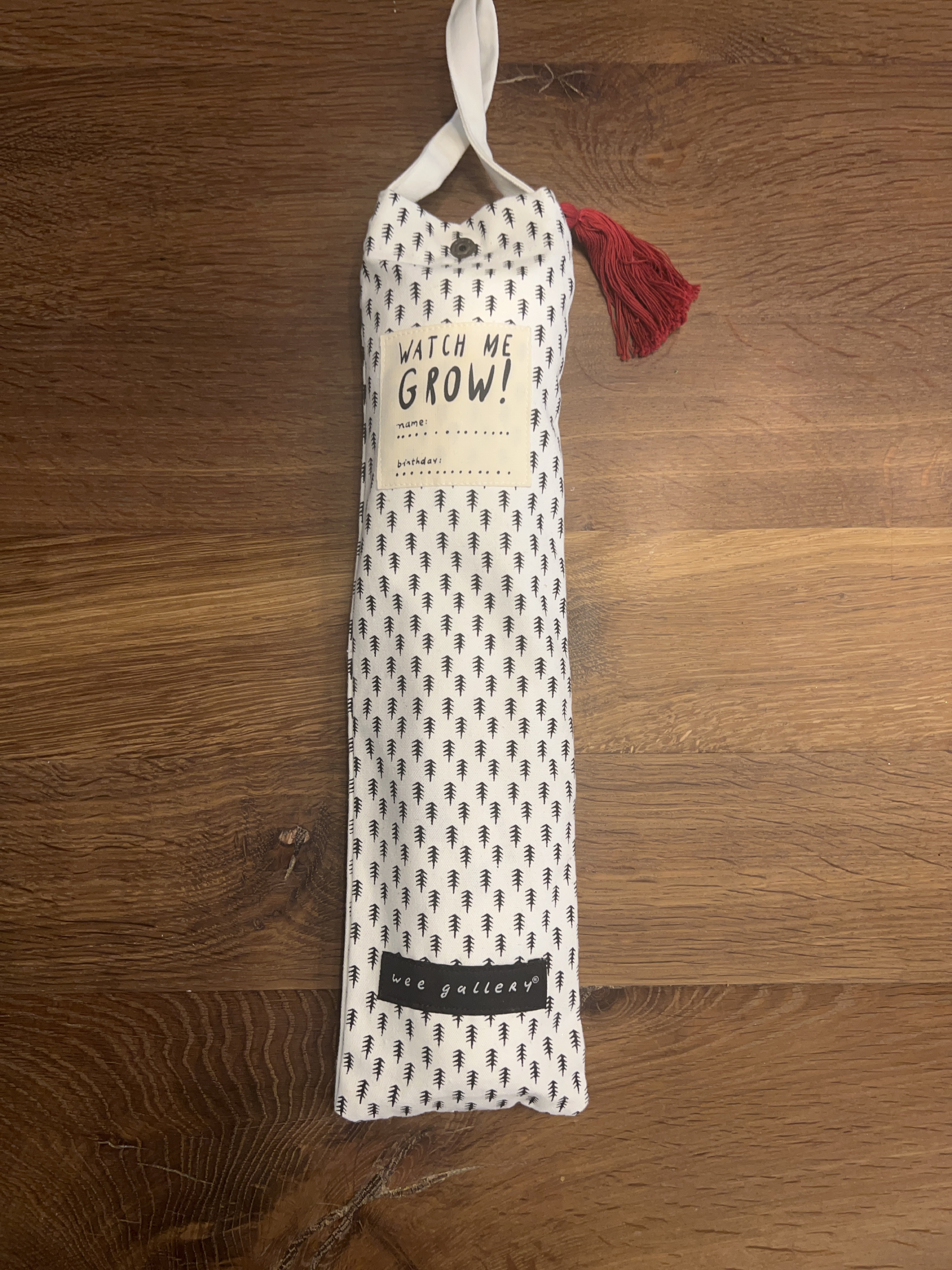 Wee Gallery Watch Me Grow Canvas Height Chart - photo 2