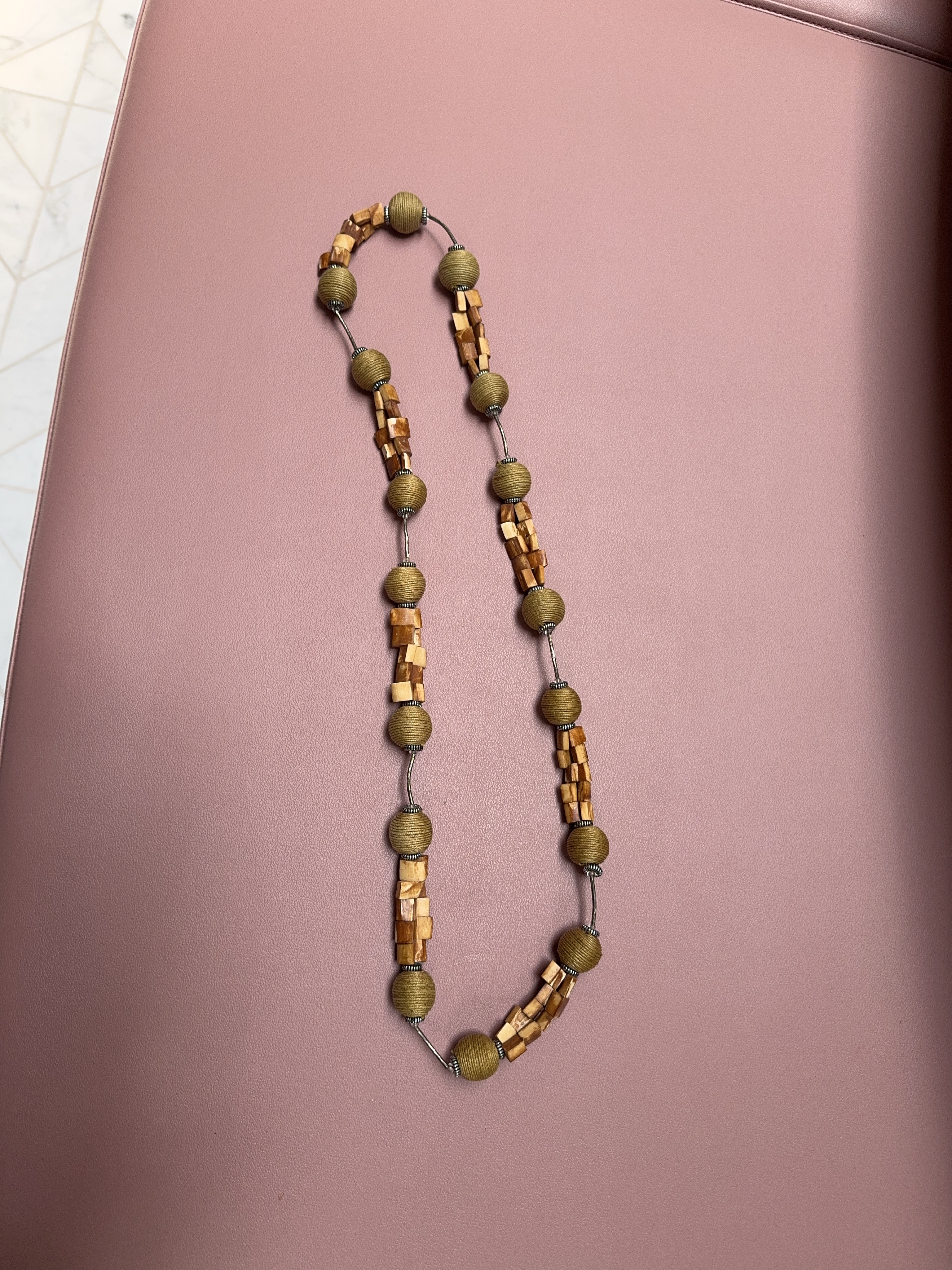 Natural Beaded Necklace thumbnail