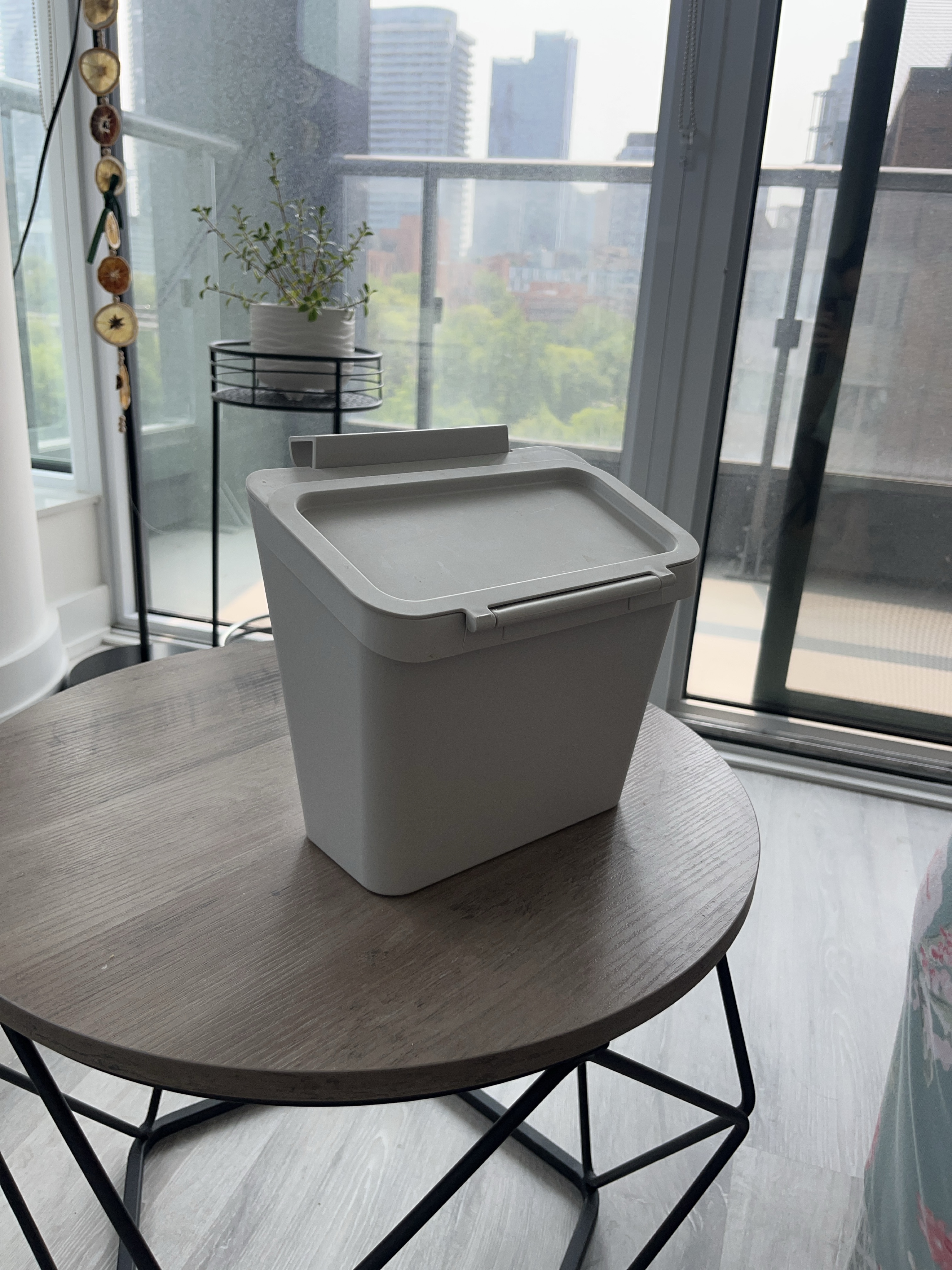 Gray Plastic Waste Bin thumbnail