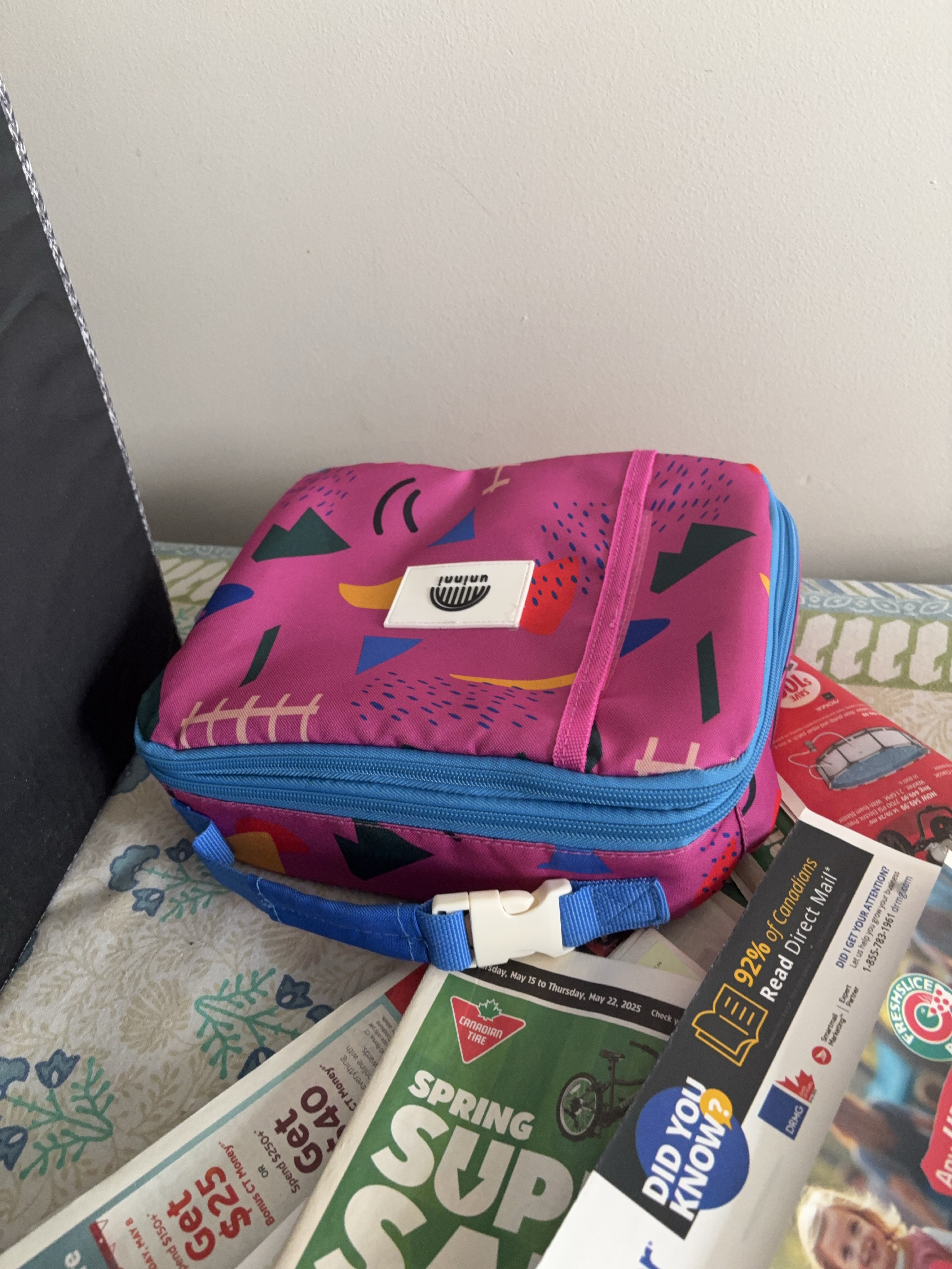 uninni Lunch Bag - Funky Pattern thumbnail