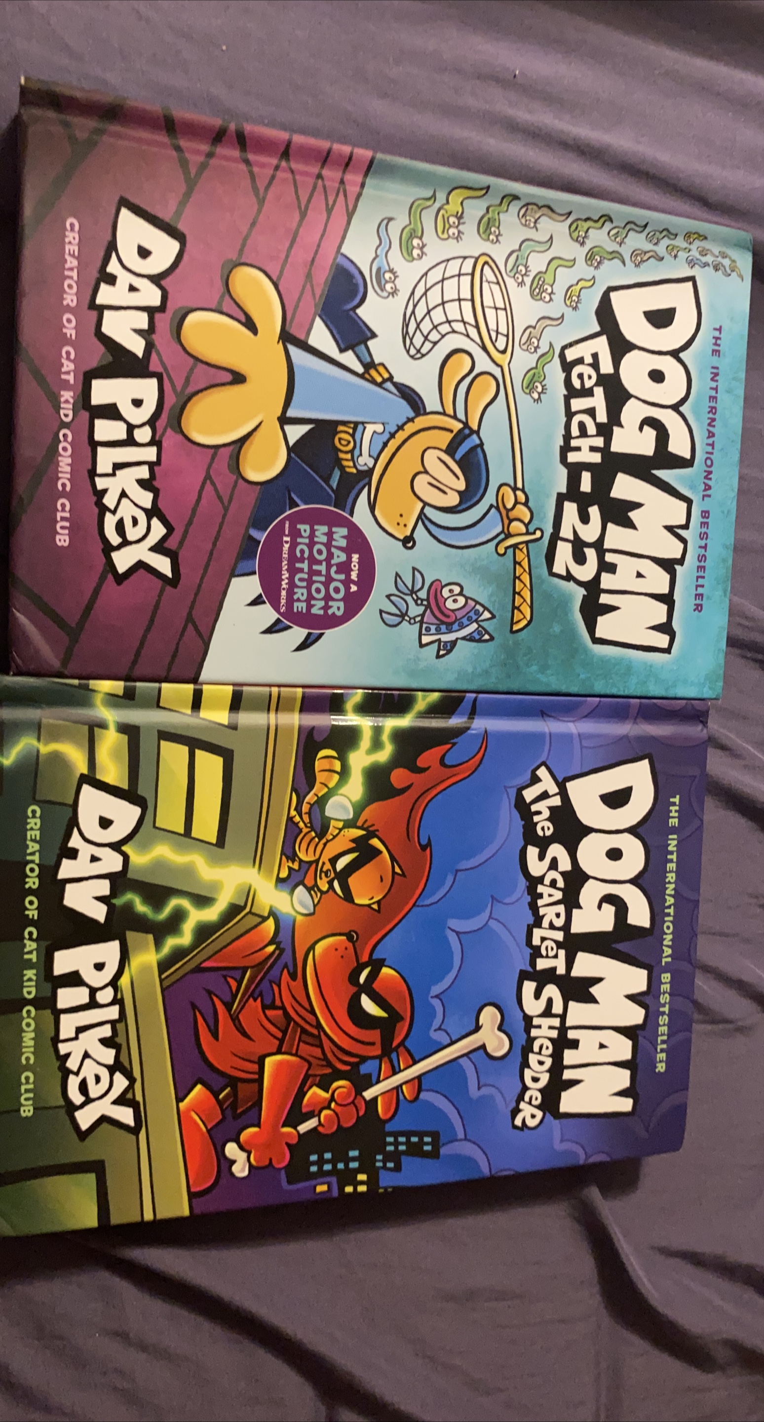 Dog Man Books - Fetch-22 & The Scarlet Shedder thumbnail