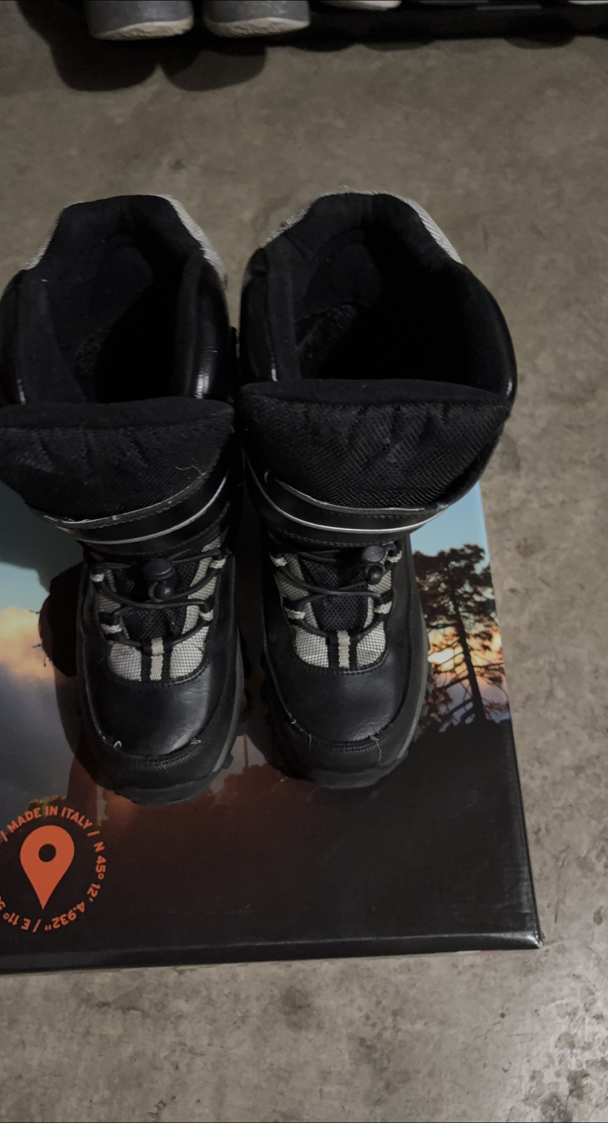Black Winter Boots - Made in Italy thumbnail