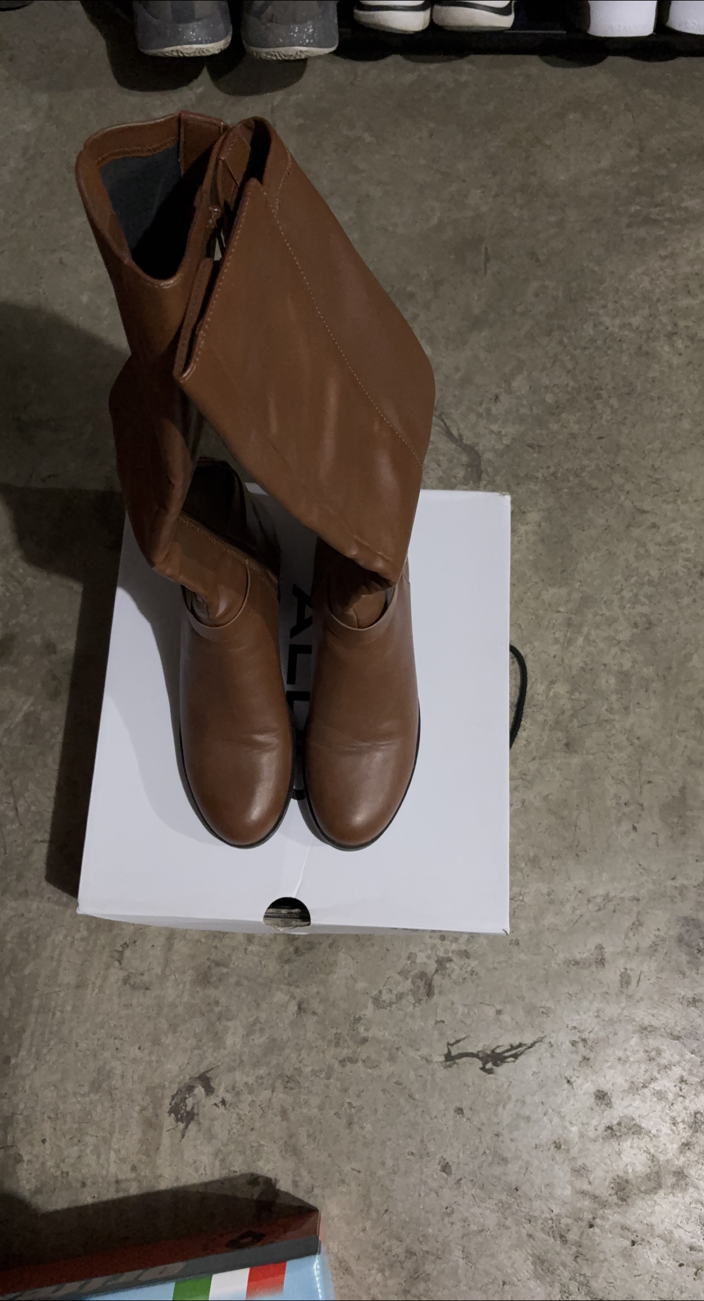 ALDO Brown Knee High Boots thumbnail