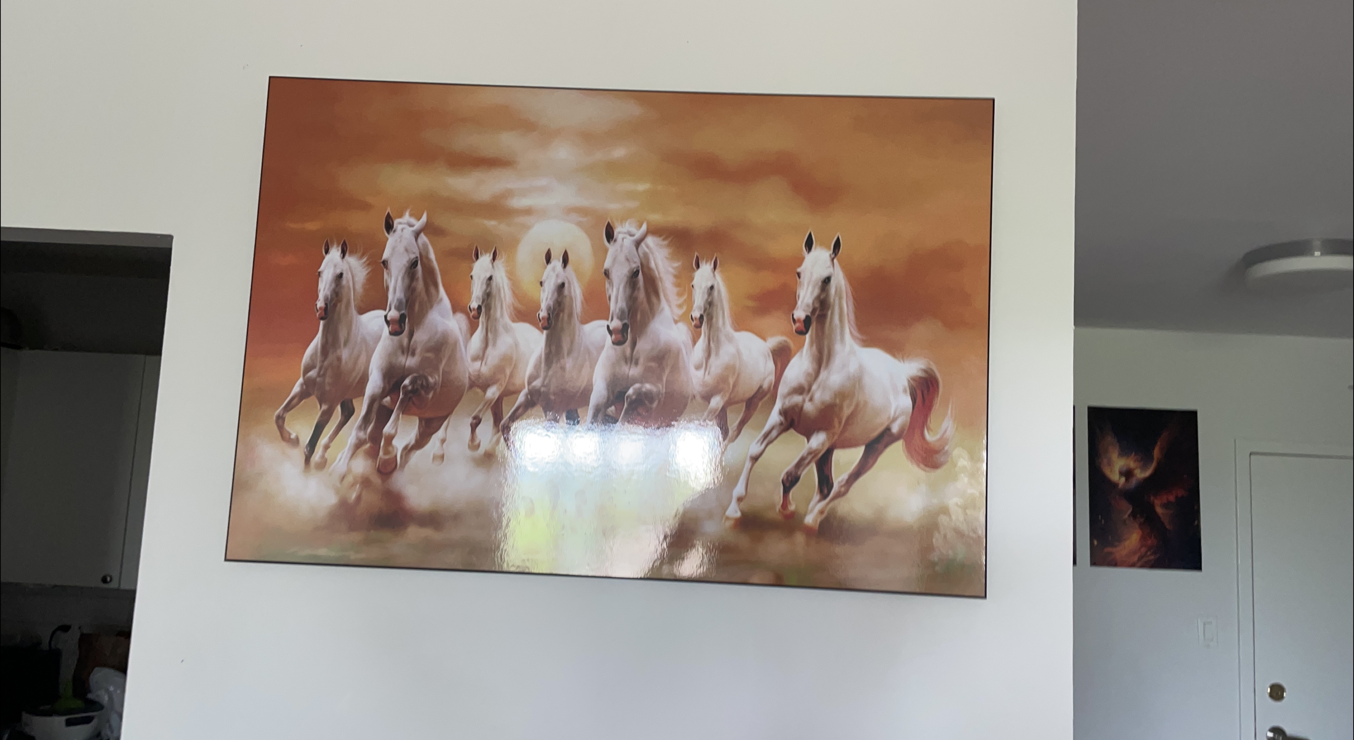 Horses Running Painting thumbnail
