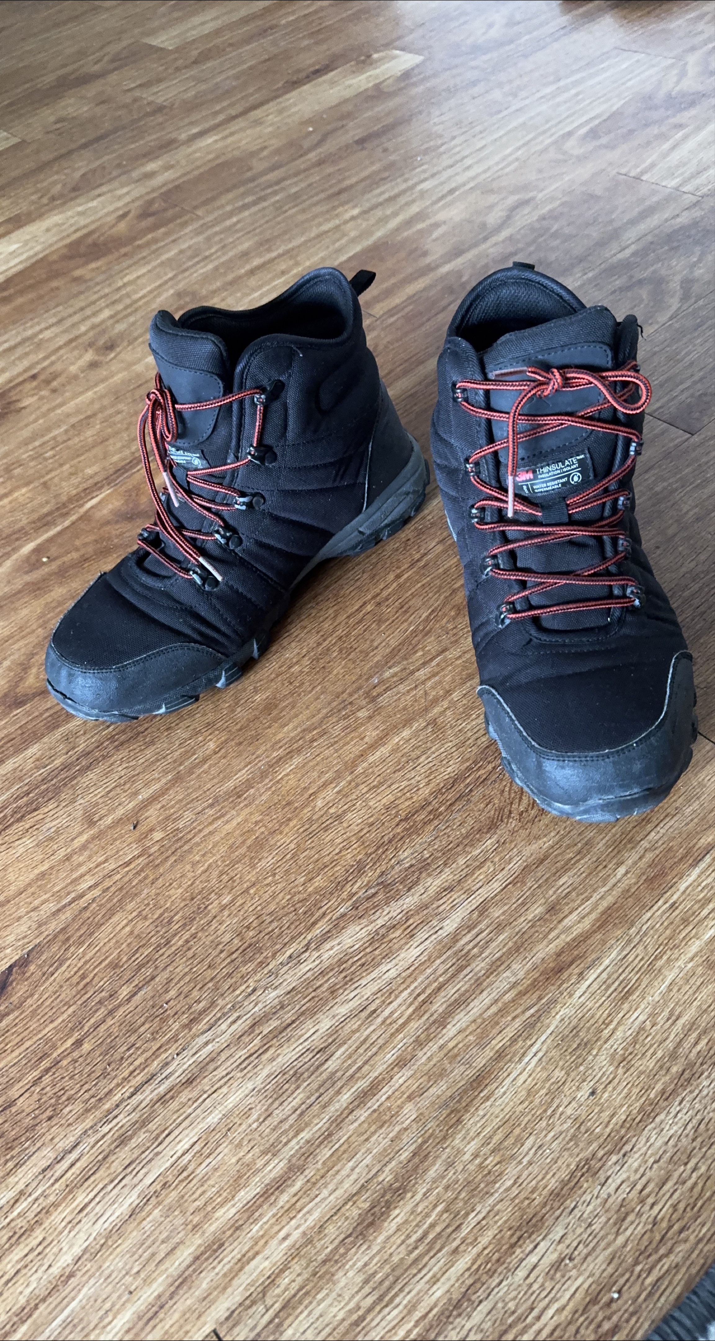 SALE Black Hiking Boots thumbnail