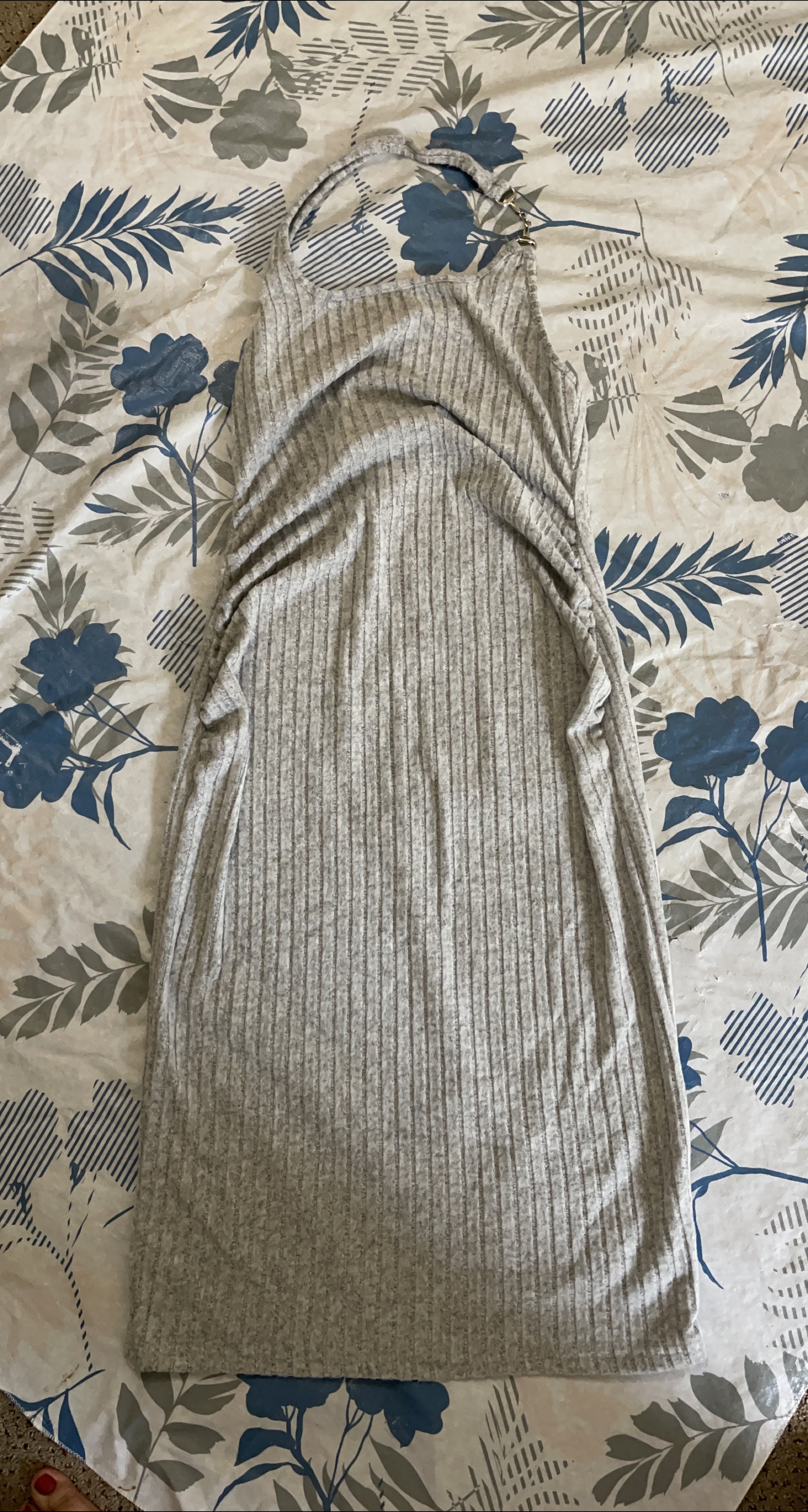 SHEIN Ribbed Sleeveless Dress - Size M thumbnail