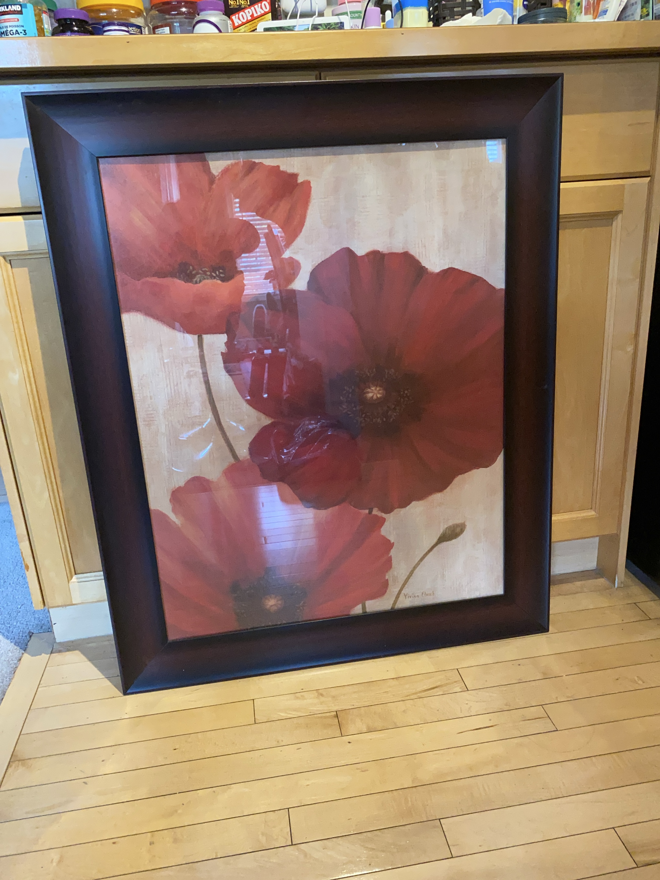 Framed Floral Wall Art thumbnail