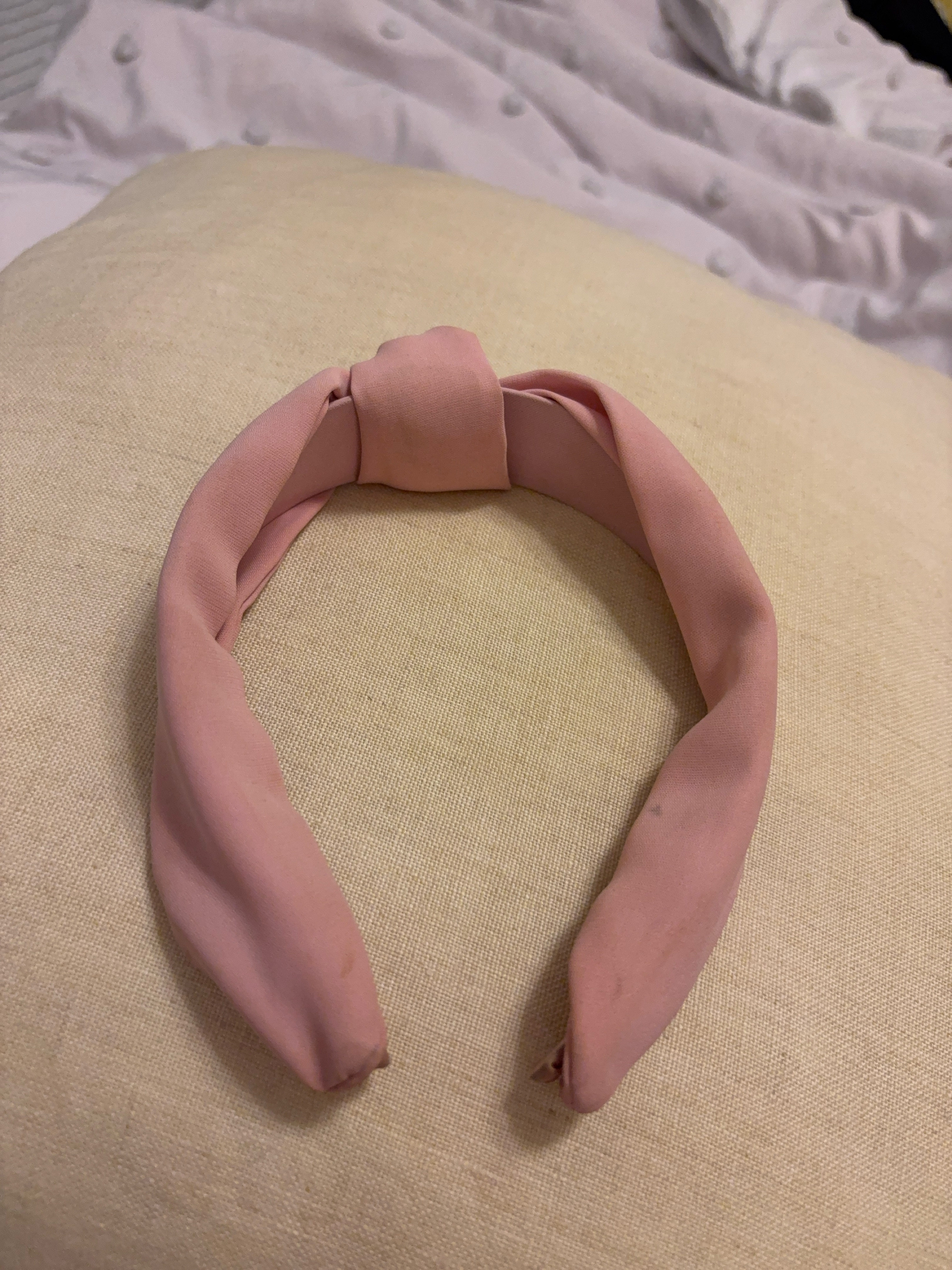 Pink Knotted Headband 🥕 thumbnail