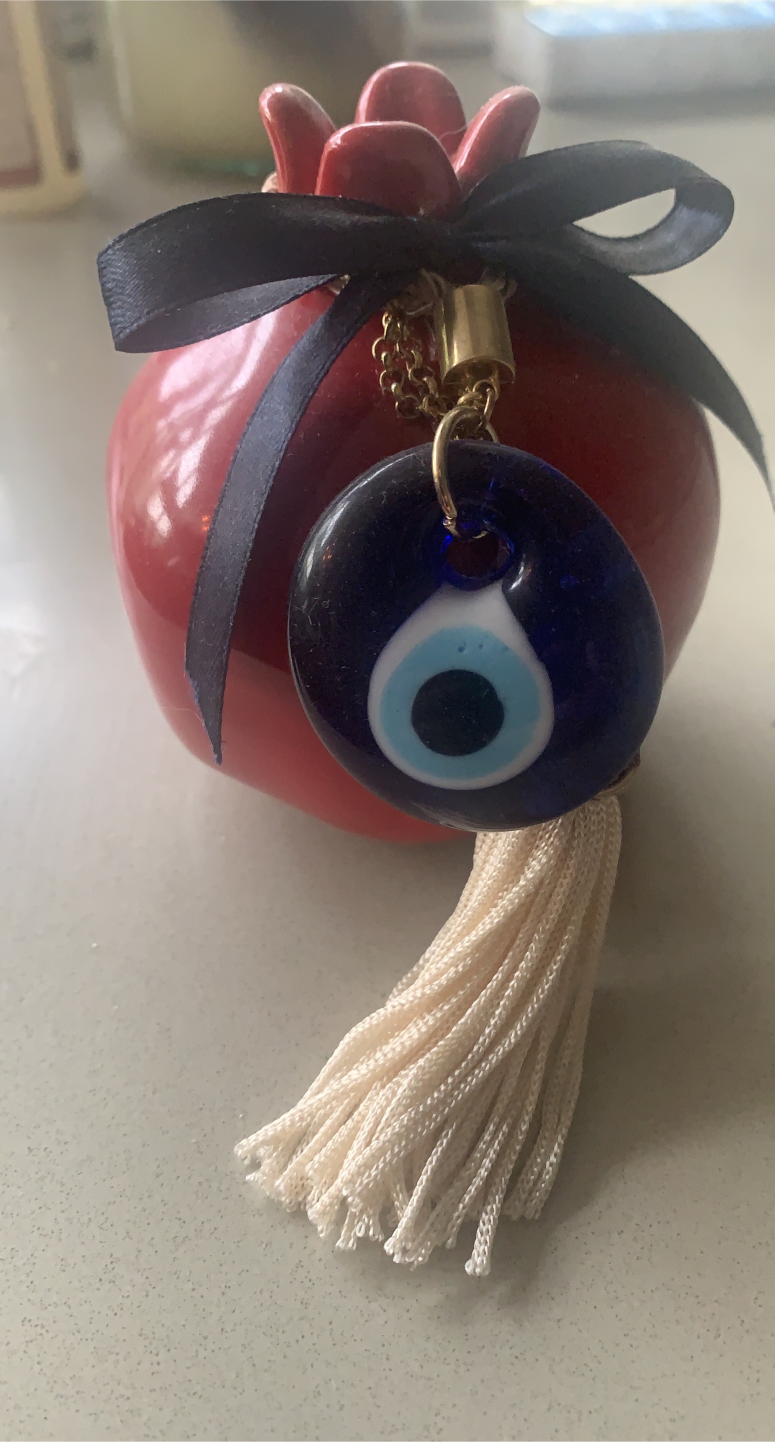 Evil Eye Pomegranate Charm thumbnail