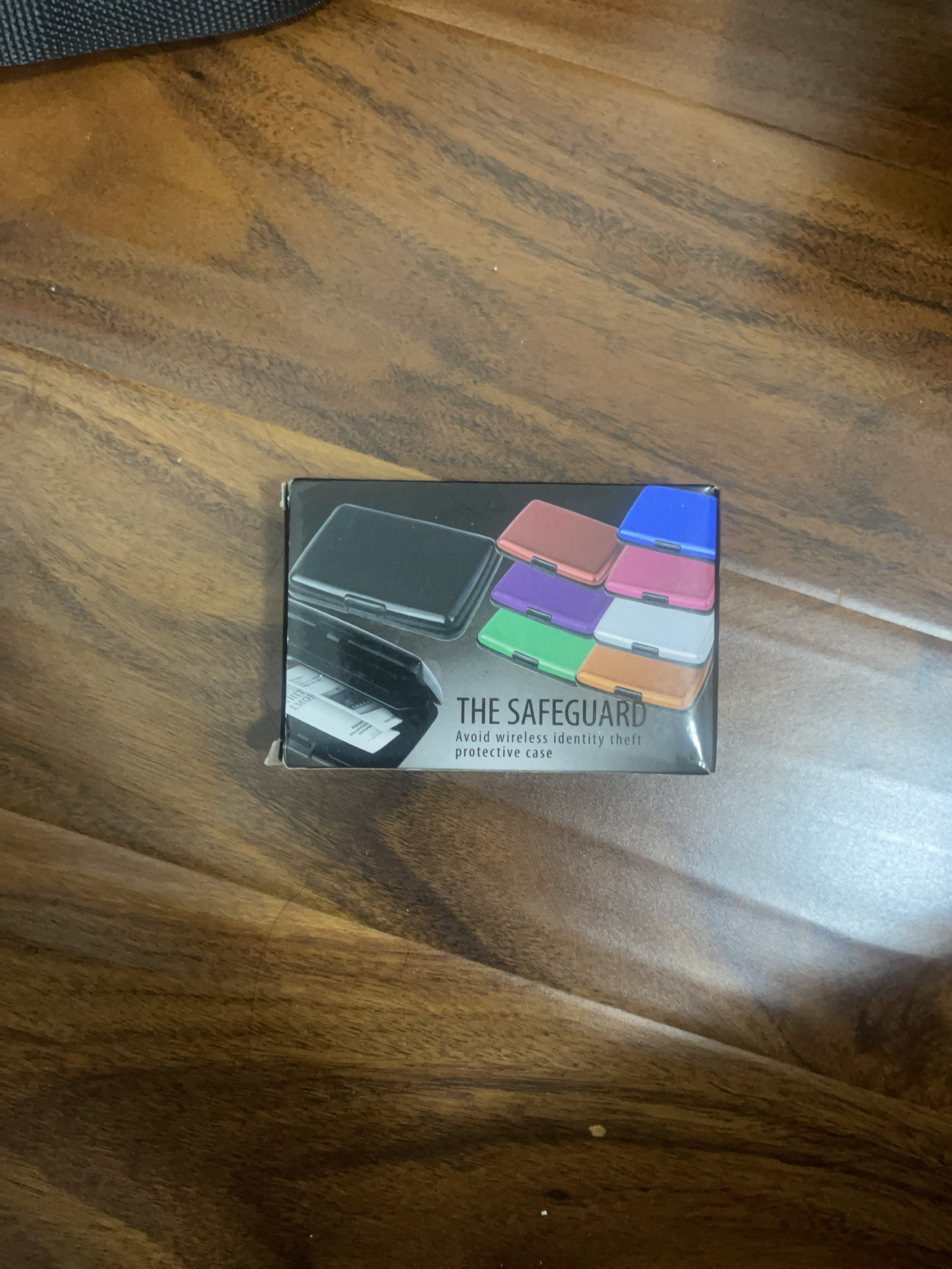 The Safeguard Card Holder in silver thumbnail