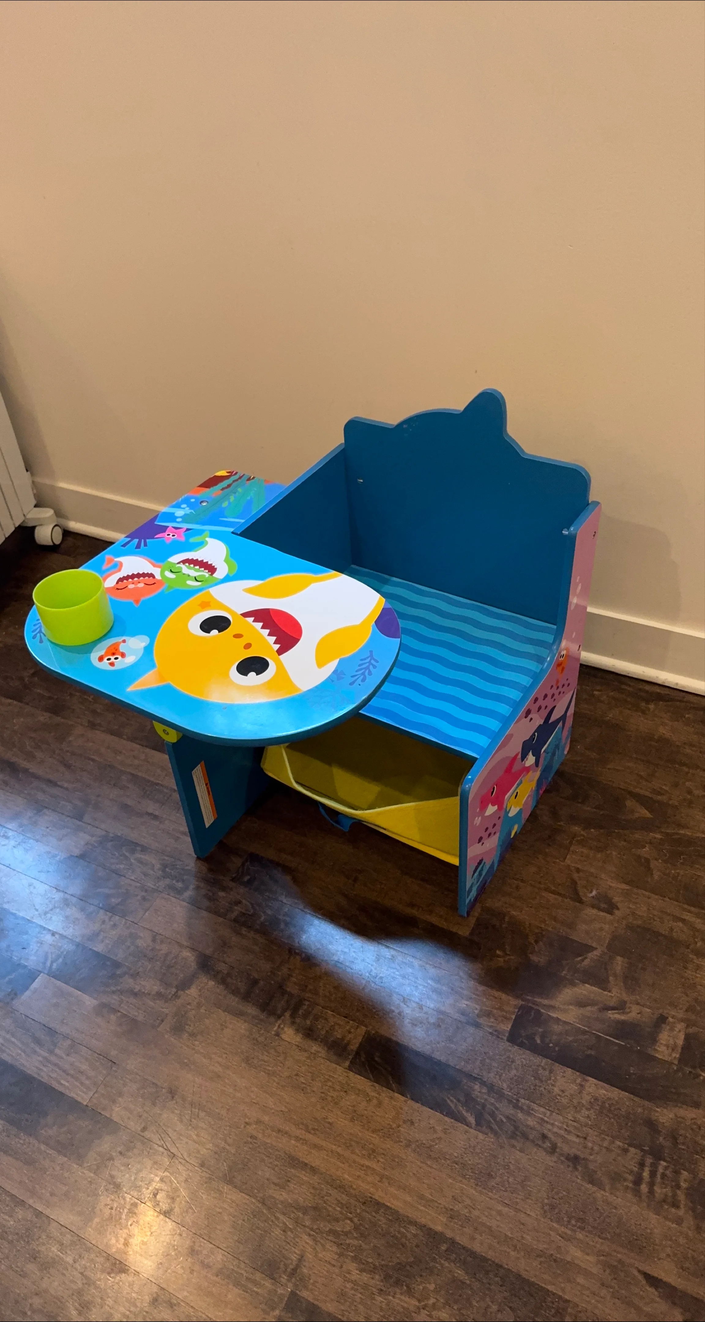 Baby Shark Kids Desk and Chair