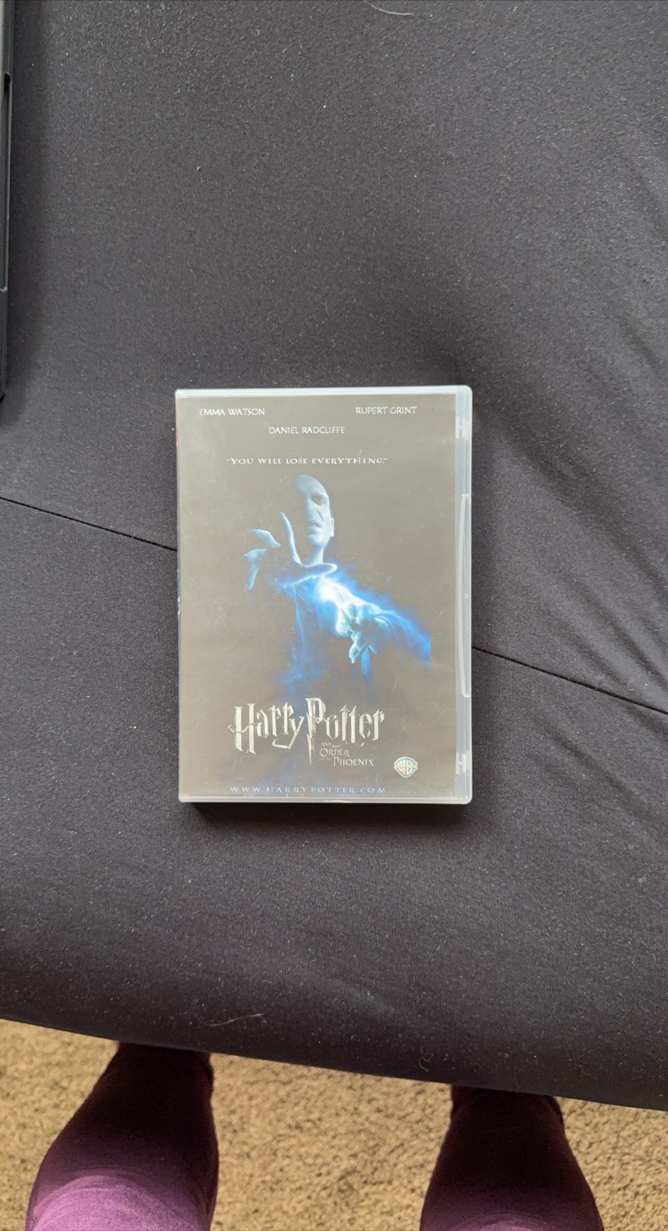 Harry Potter and the Order of the Phoenix DVD thumbnail