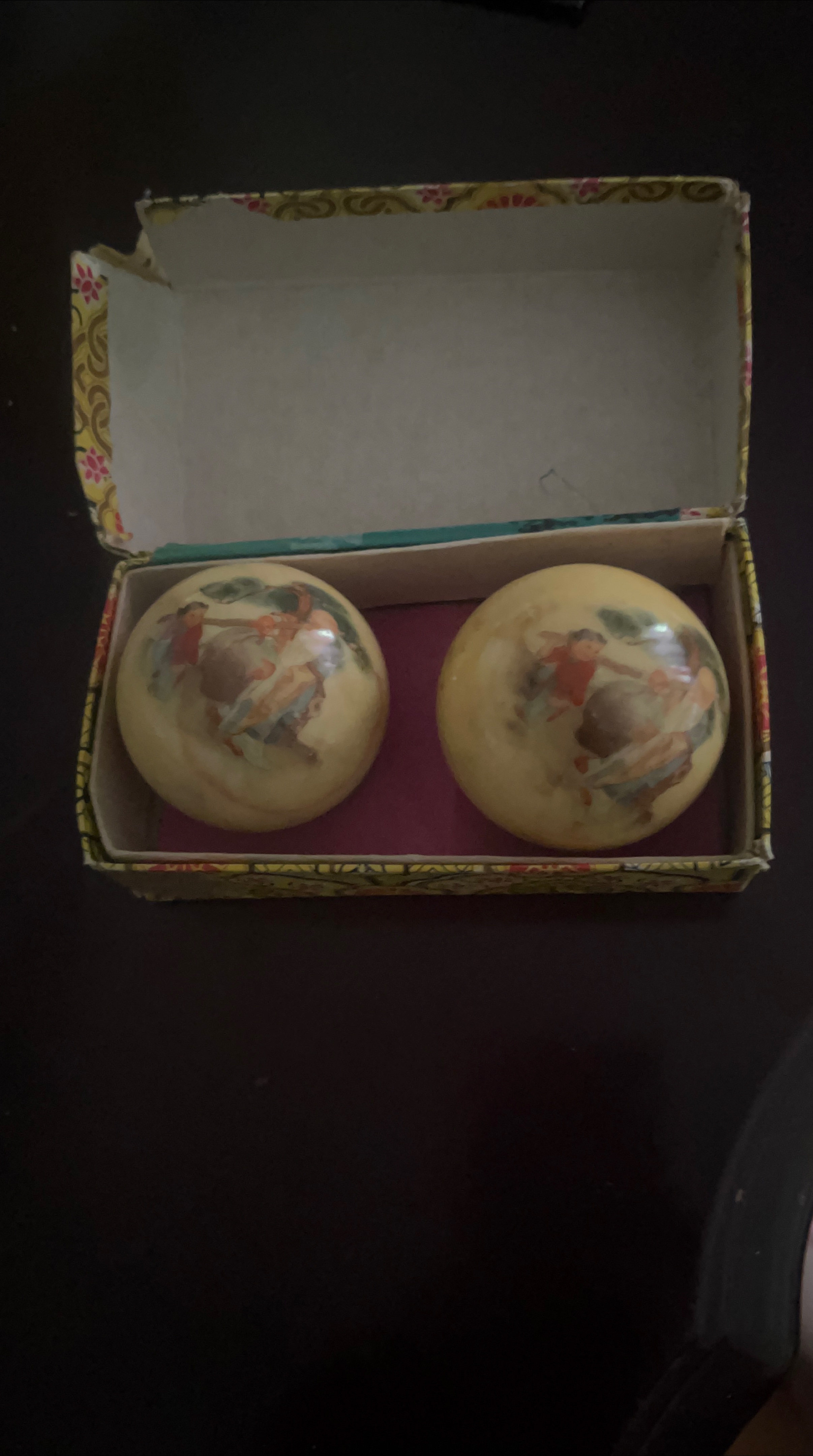 Vintage Decorative Orbs in Case thumbnail