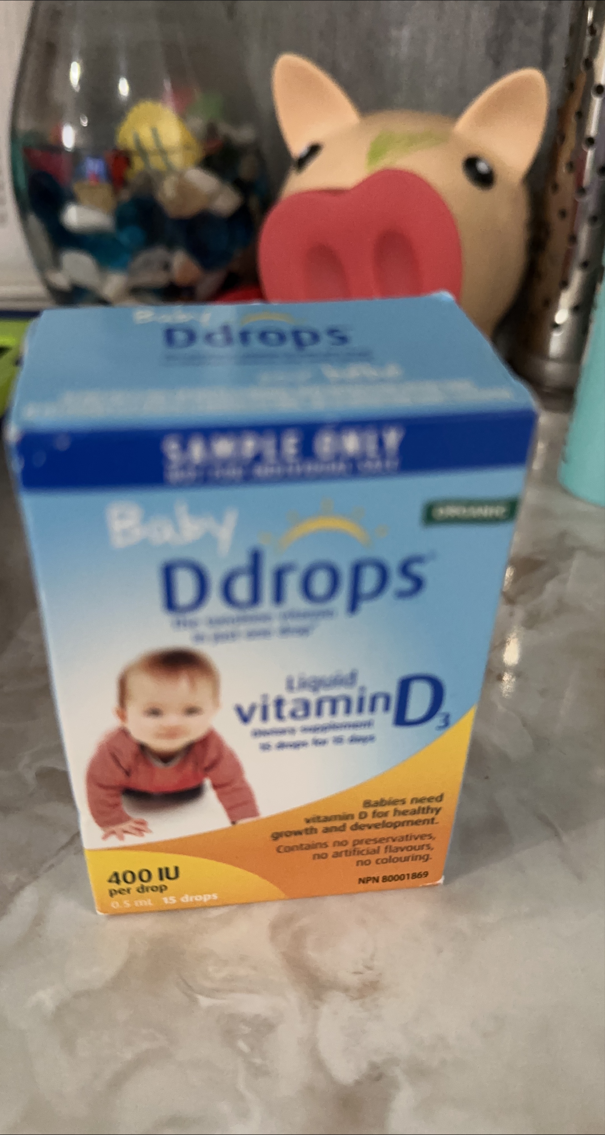 Baby Ddrops Liquid Vitamin D3 Sample Size thumbnail