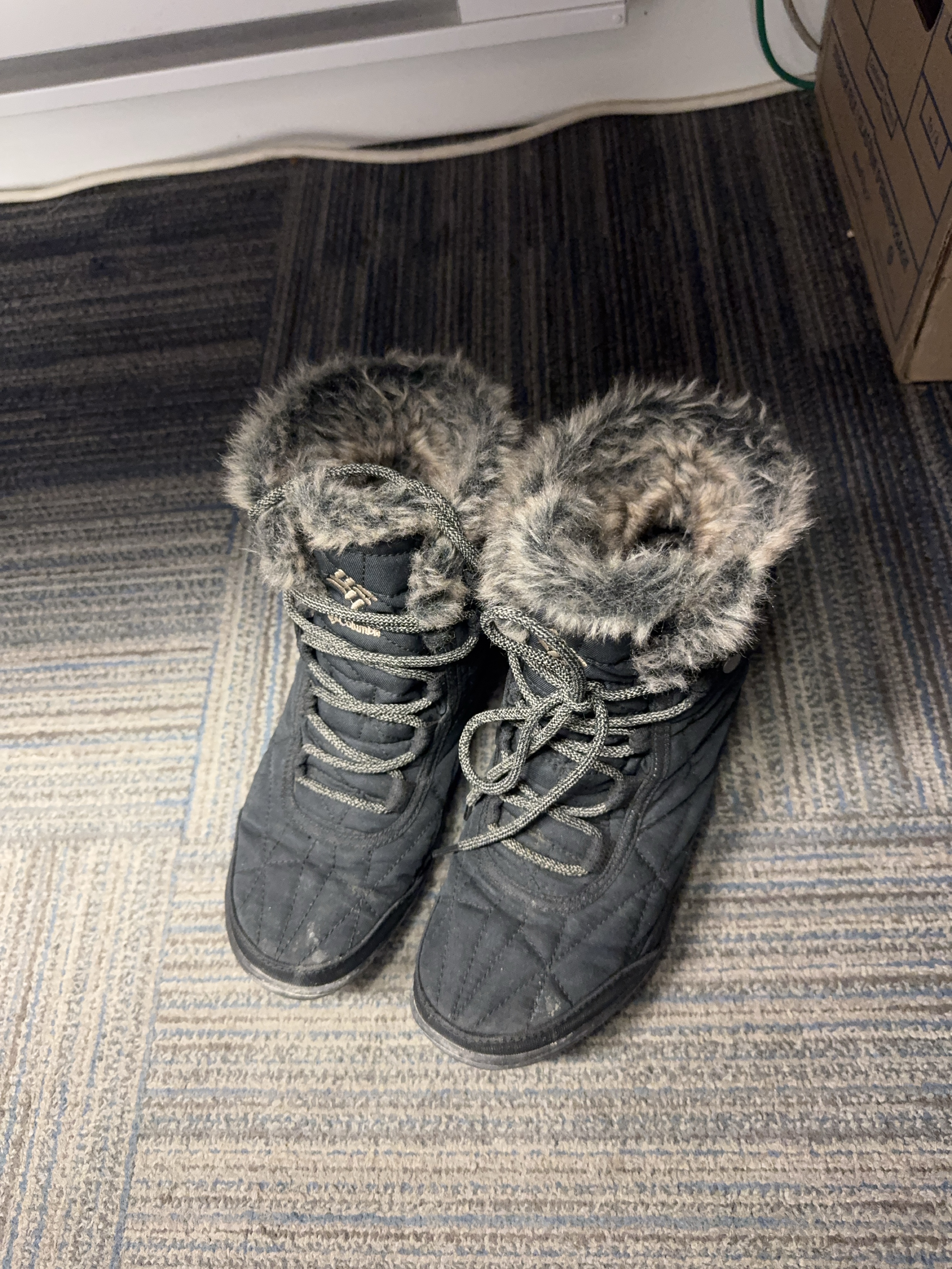 Columbia Boots with Faux Fur Trim thumbnail