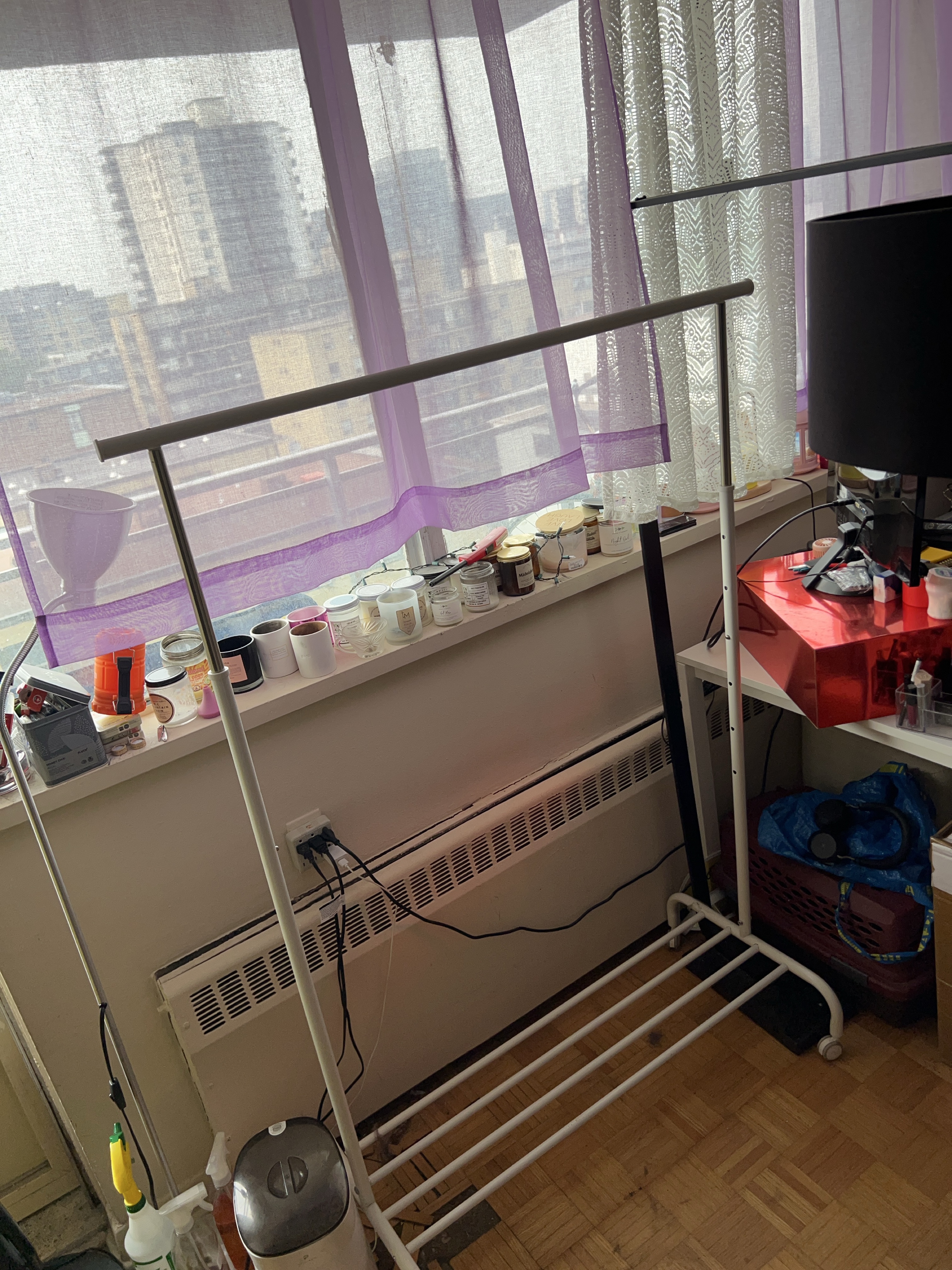 Ikea Metal Clothing Rack image indicator(1)