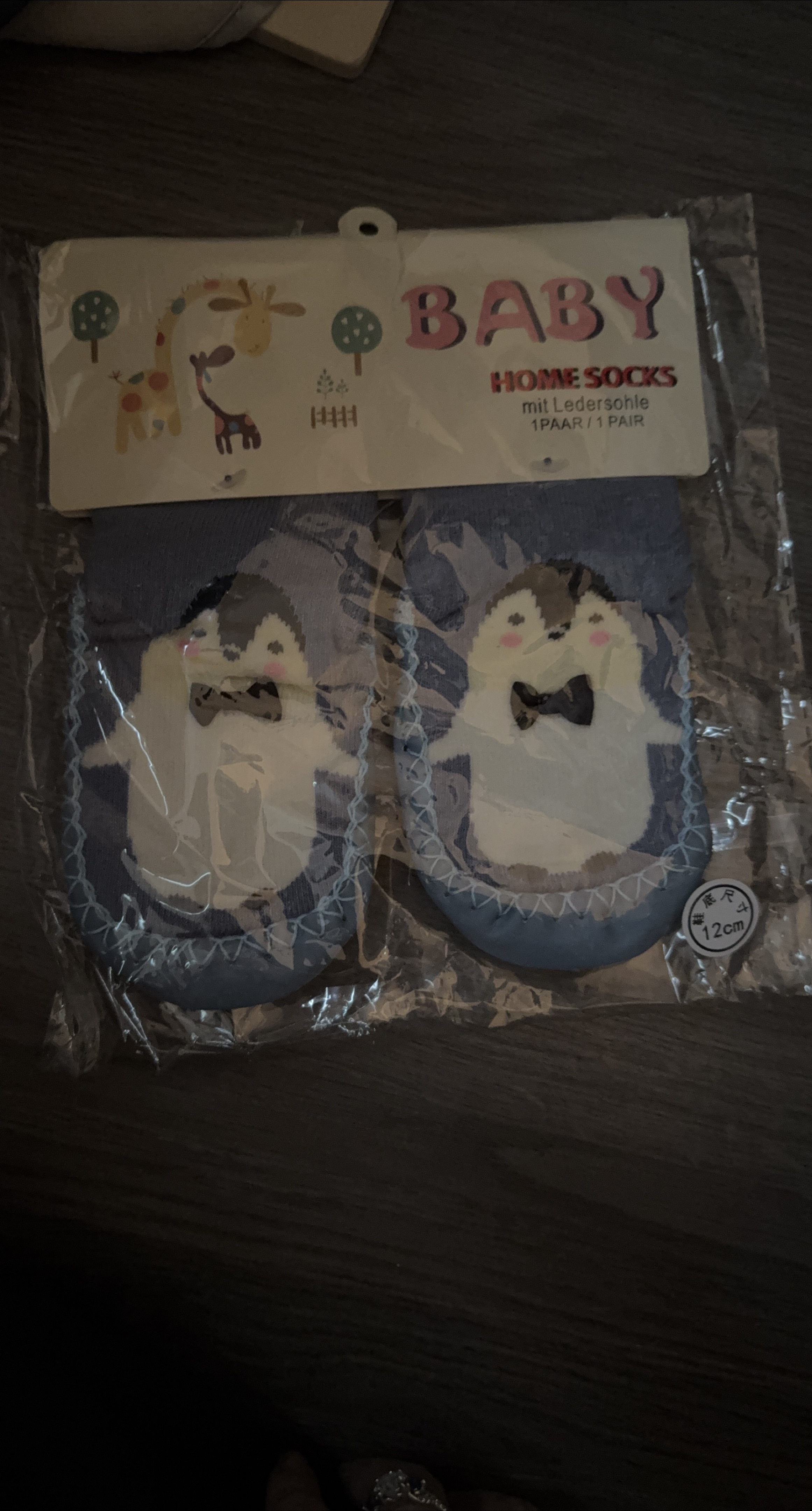 Baby Penguin Home Socks thumbnail