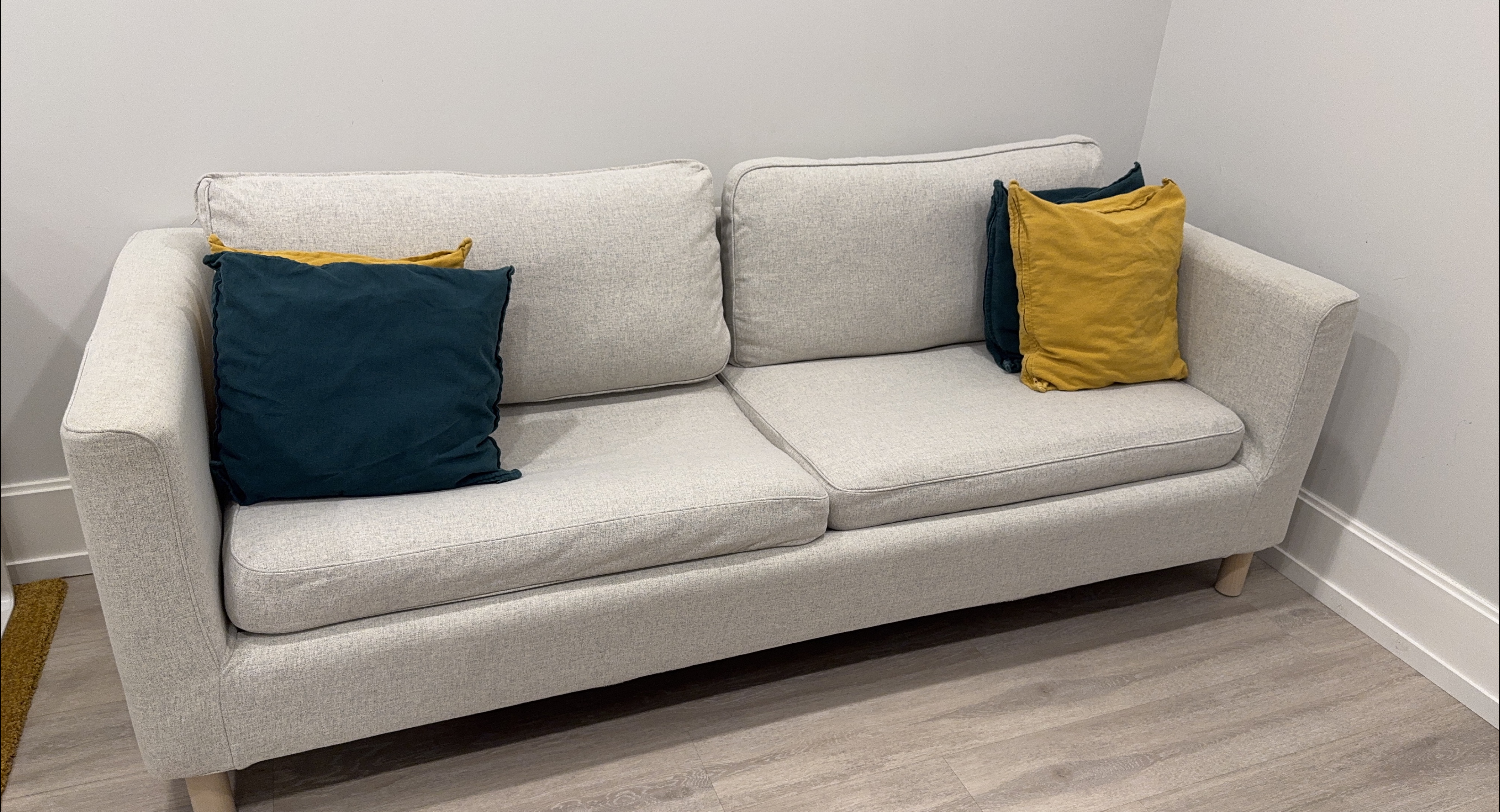 Loveseat with Pillows thumbnail
