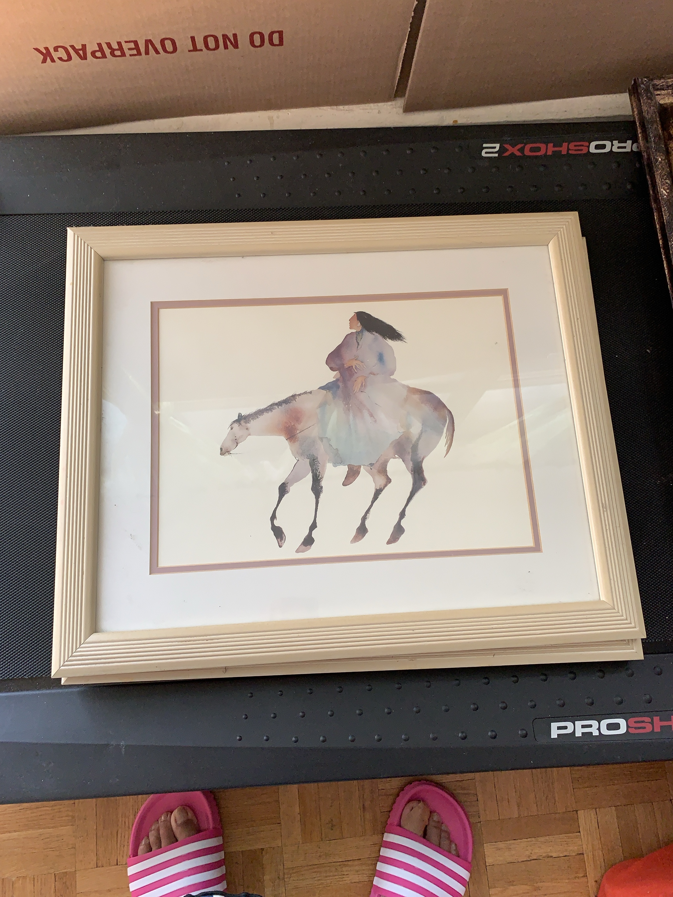 Framed Watercolour Painting thumbnail