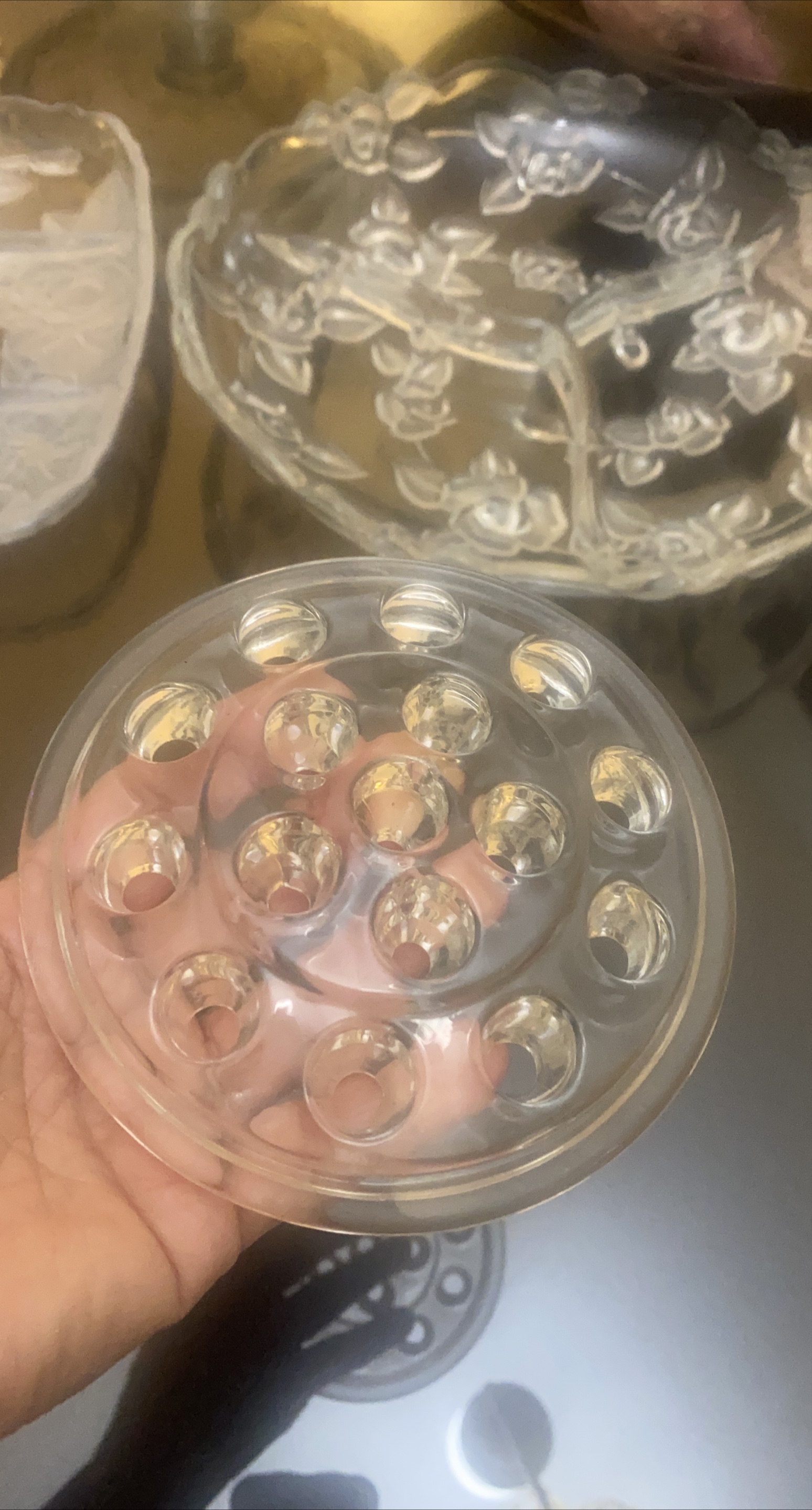 Glass Flower Frog thumbnail