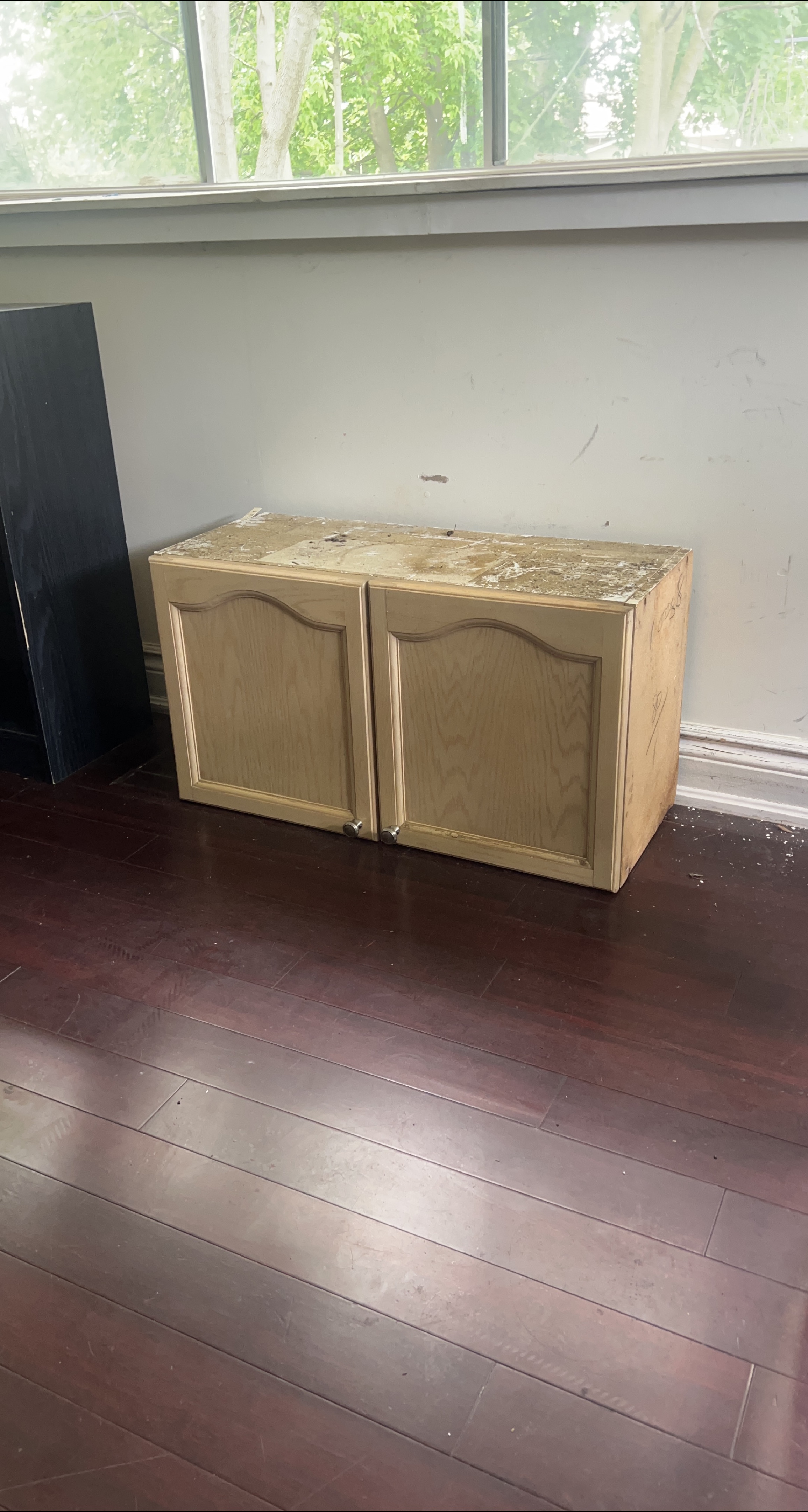 Wooden Cabinet with Two Doors thumbnail