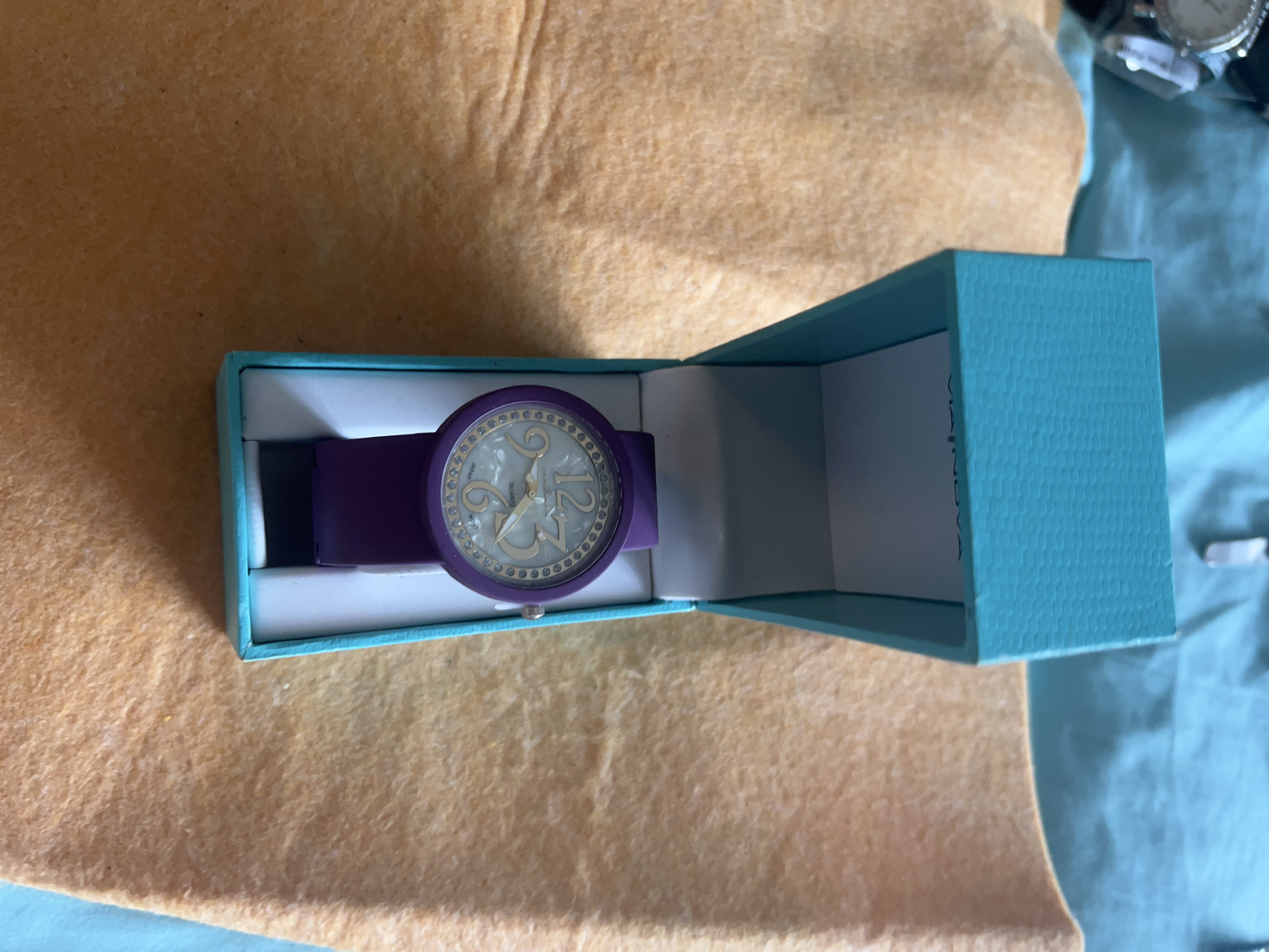 Vianova Purple Watch with Box thumbnail