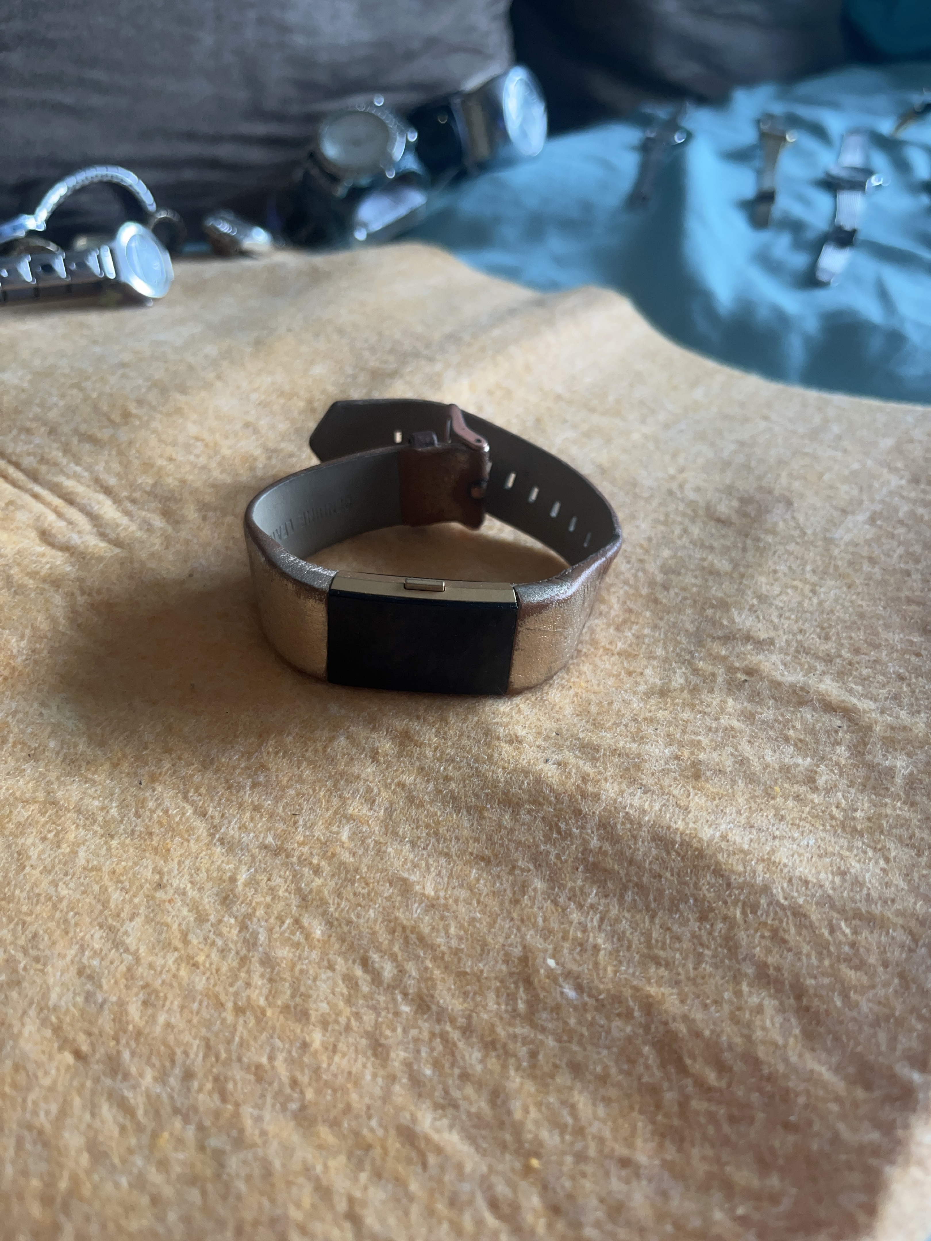 Fitbit Alta HR Gold Fitness Tracker thumbnail