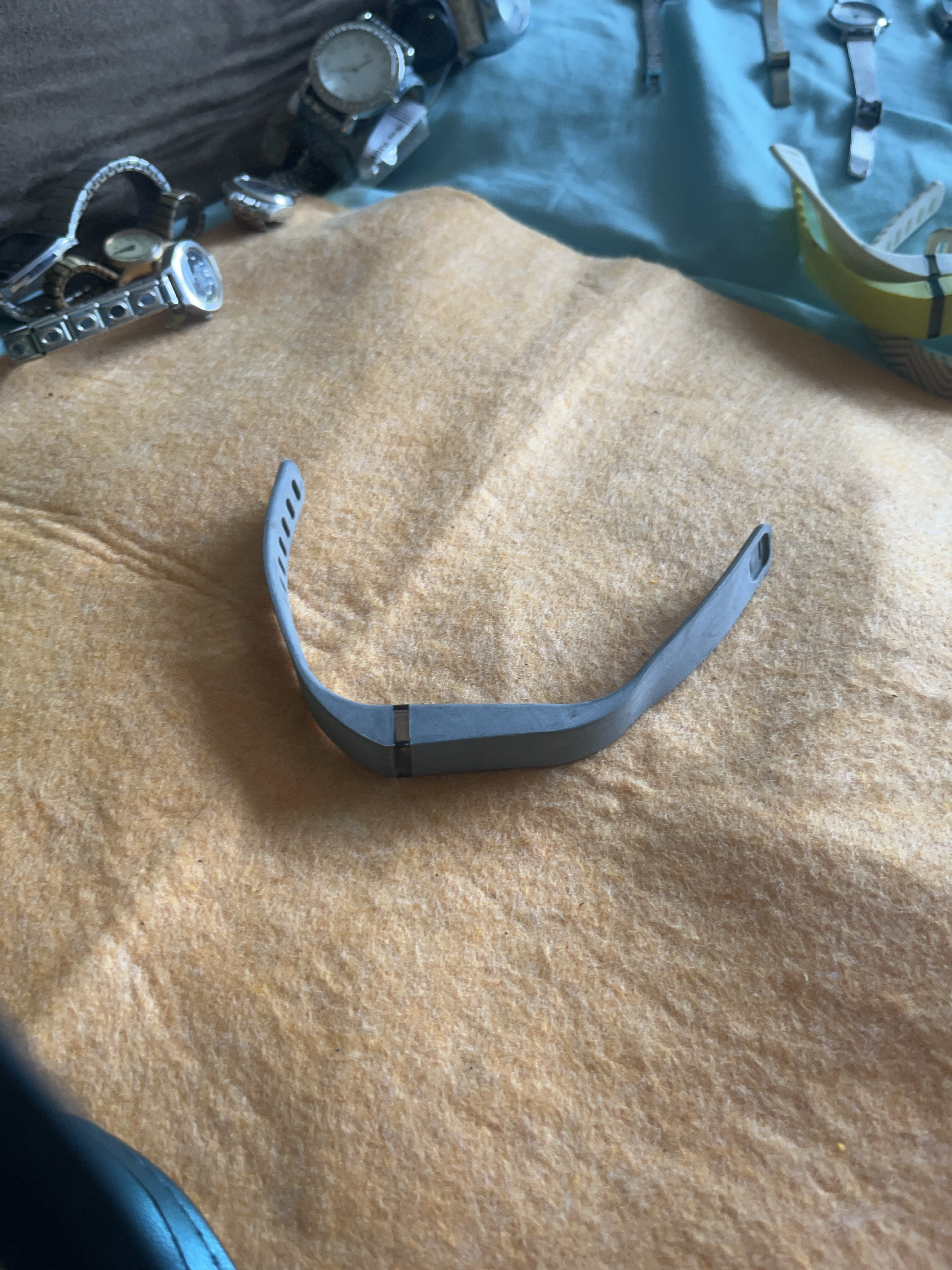 Gray Fitness Tracker Band thumbnail